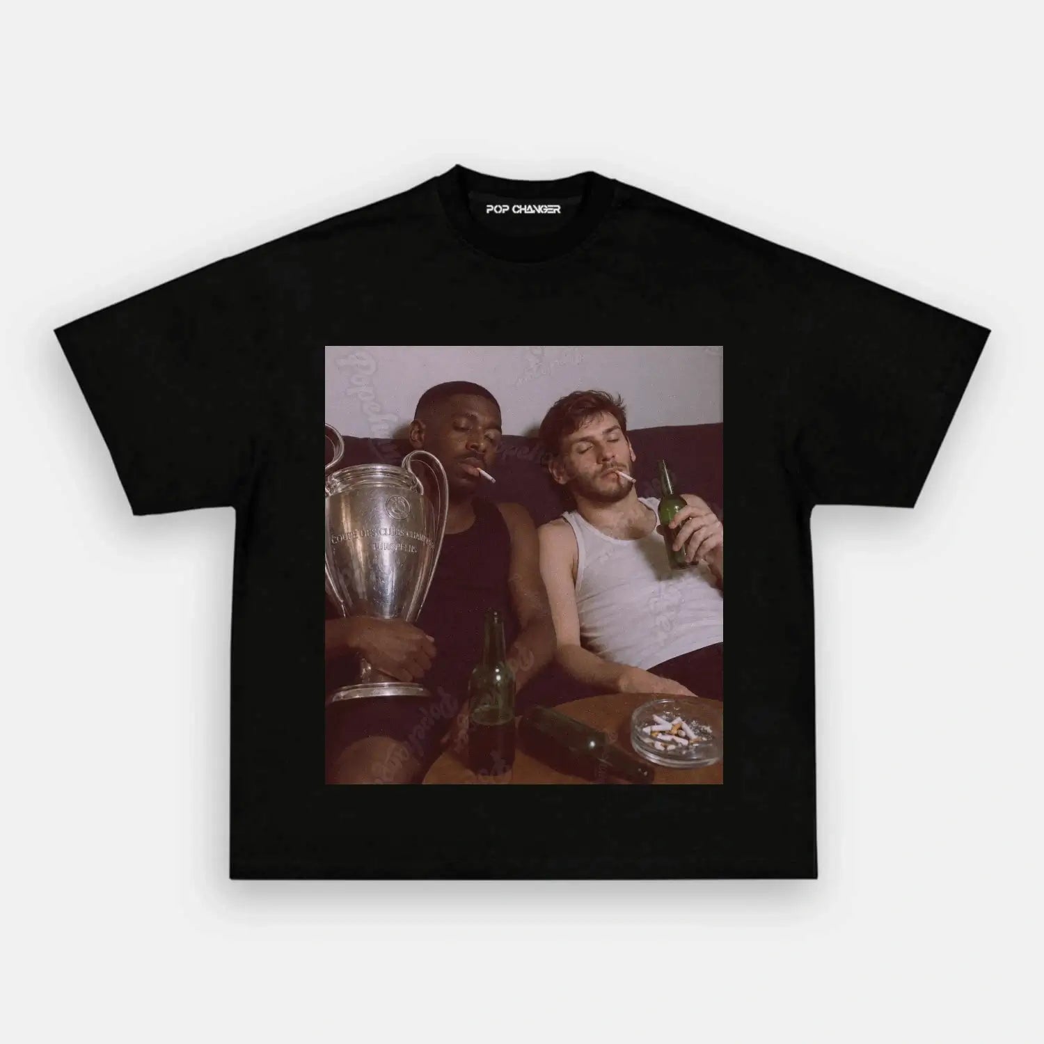 Ousmane Dembélé & Khvicha Kvaratskhelia Tee - POPCHANGER