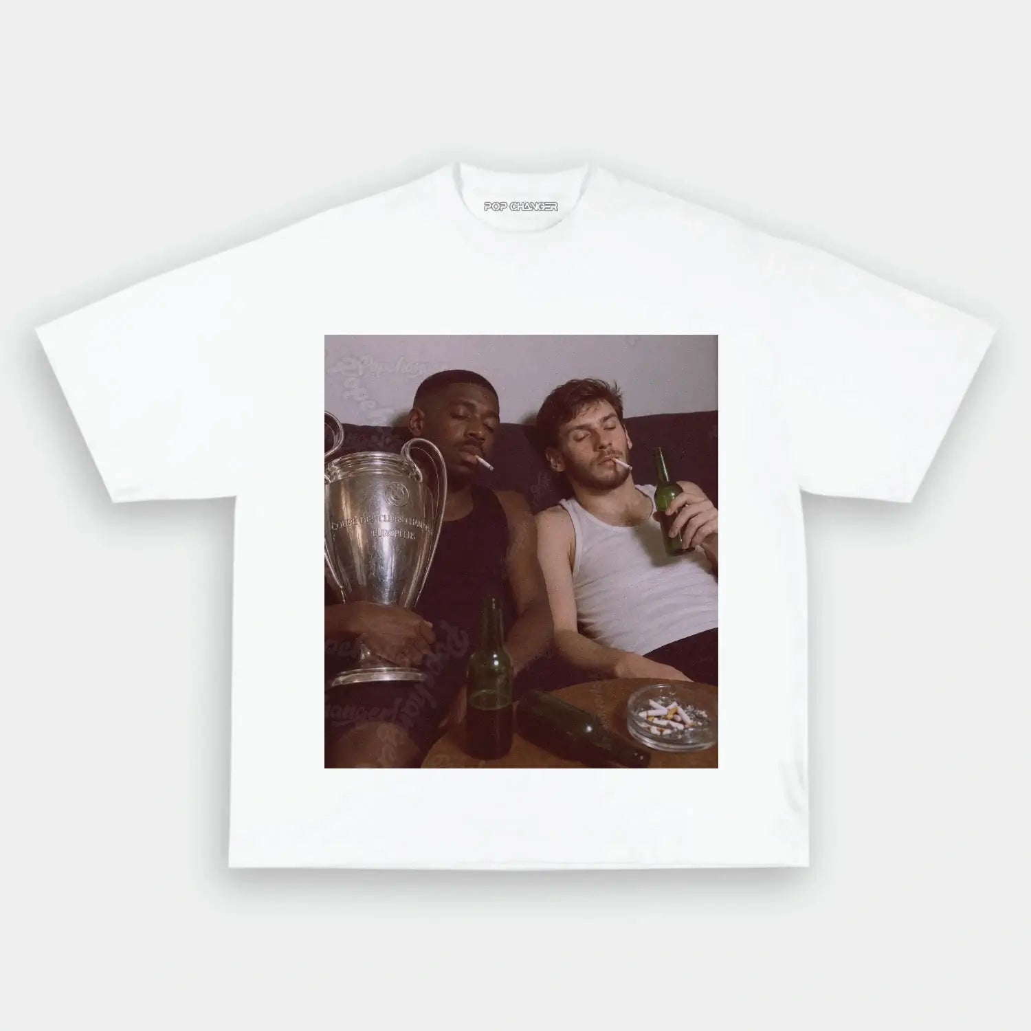 Ousmane Dembélé & Khvicha Kvaratskhelia Tee - POPCHANGER