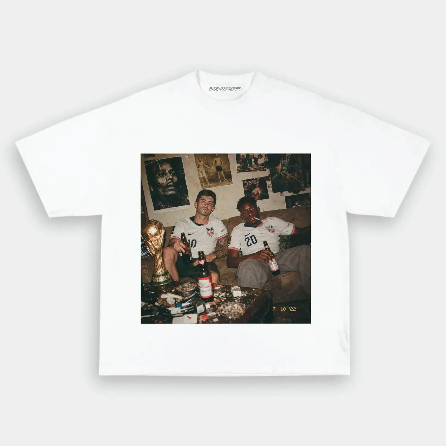Pulisic × Balogun TEE - POPCHANGER