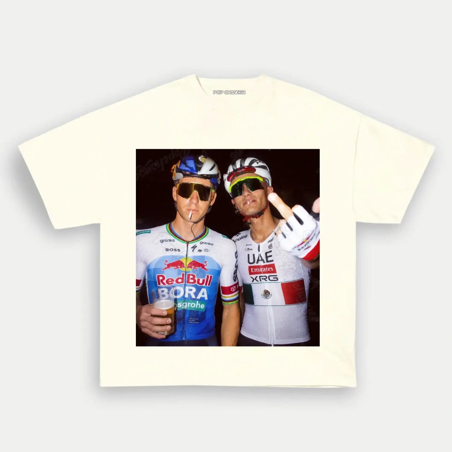 Remco Evenepoel&Isaac del Toro 2026 Tee 1 - POPCHANGER