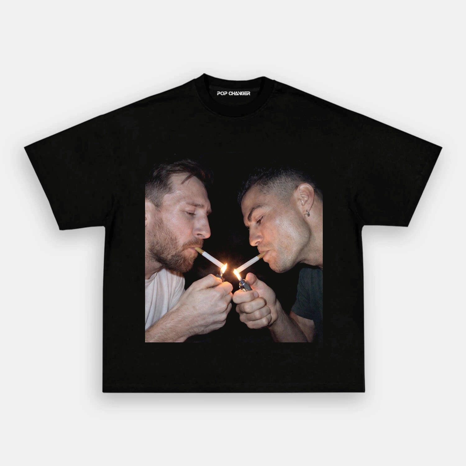 Ronaldo & Messi After Hours Tee - POPCHANGER