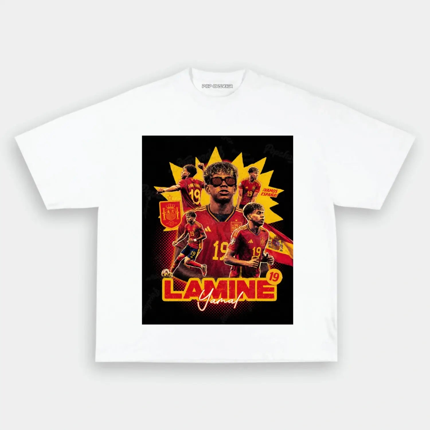 Spain Soccer Graphic Tee 01 - POPCHANGER