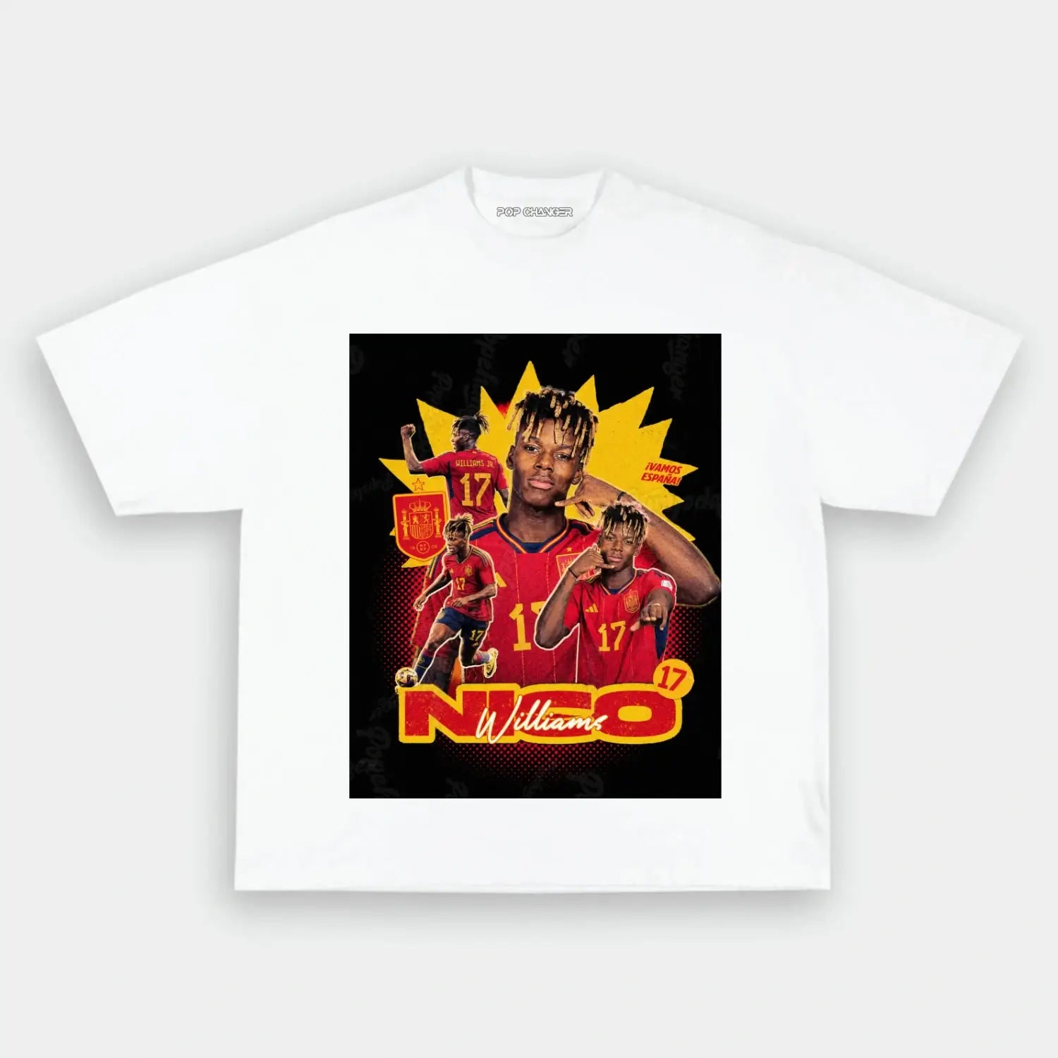 Spain Soccer Graphic Tee 04 - POPCHANGER