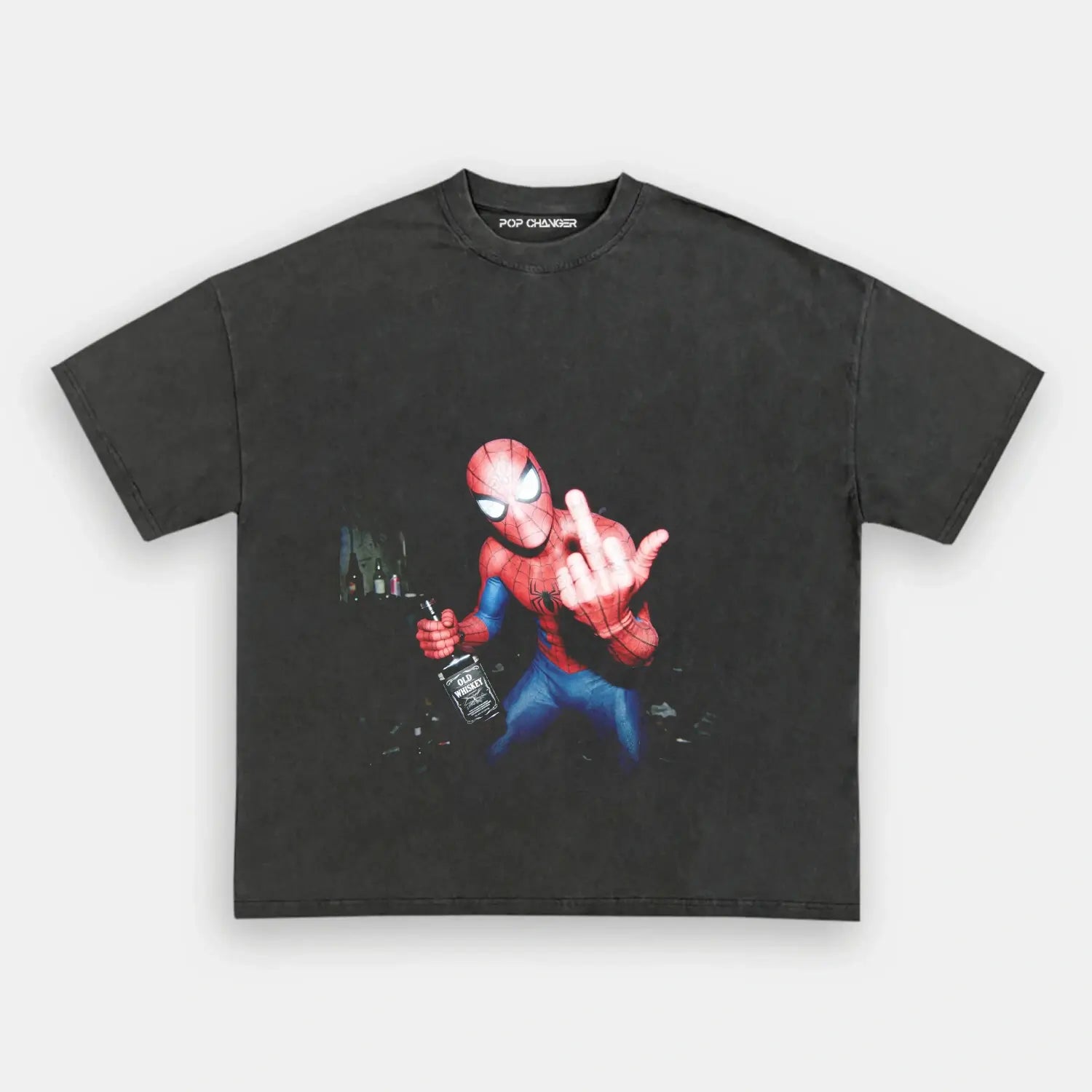 Spider Funny Tee 01 - POPCHANGER