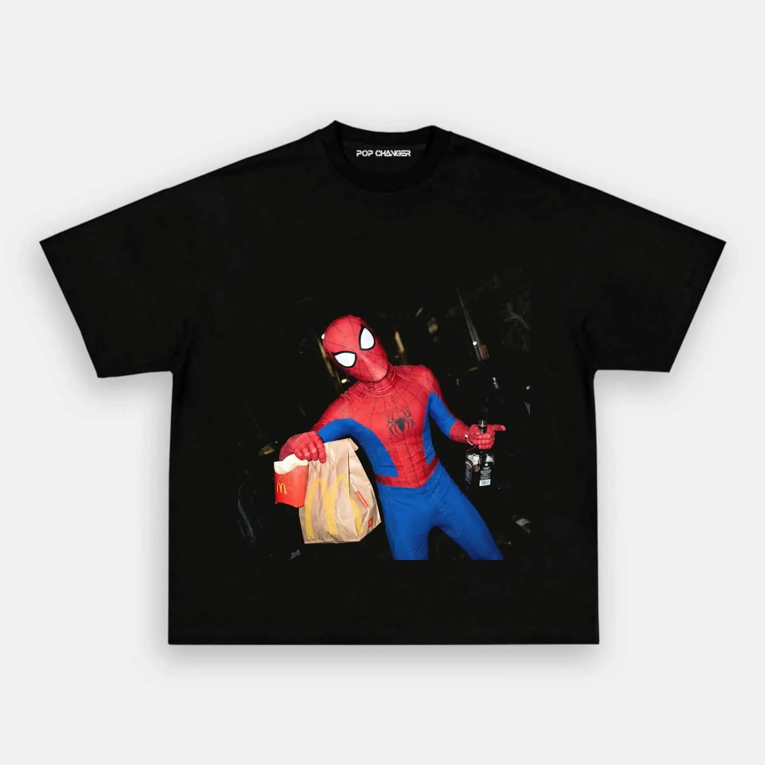 Spider Funny Tee 02 - POPCHANGER