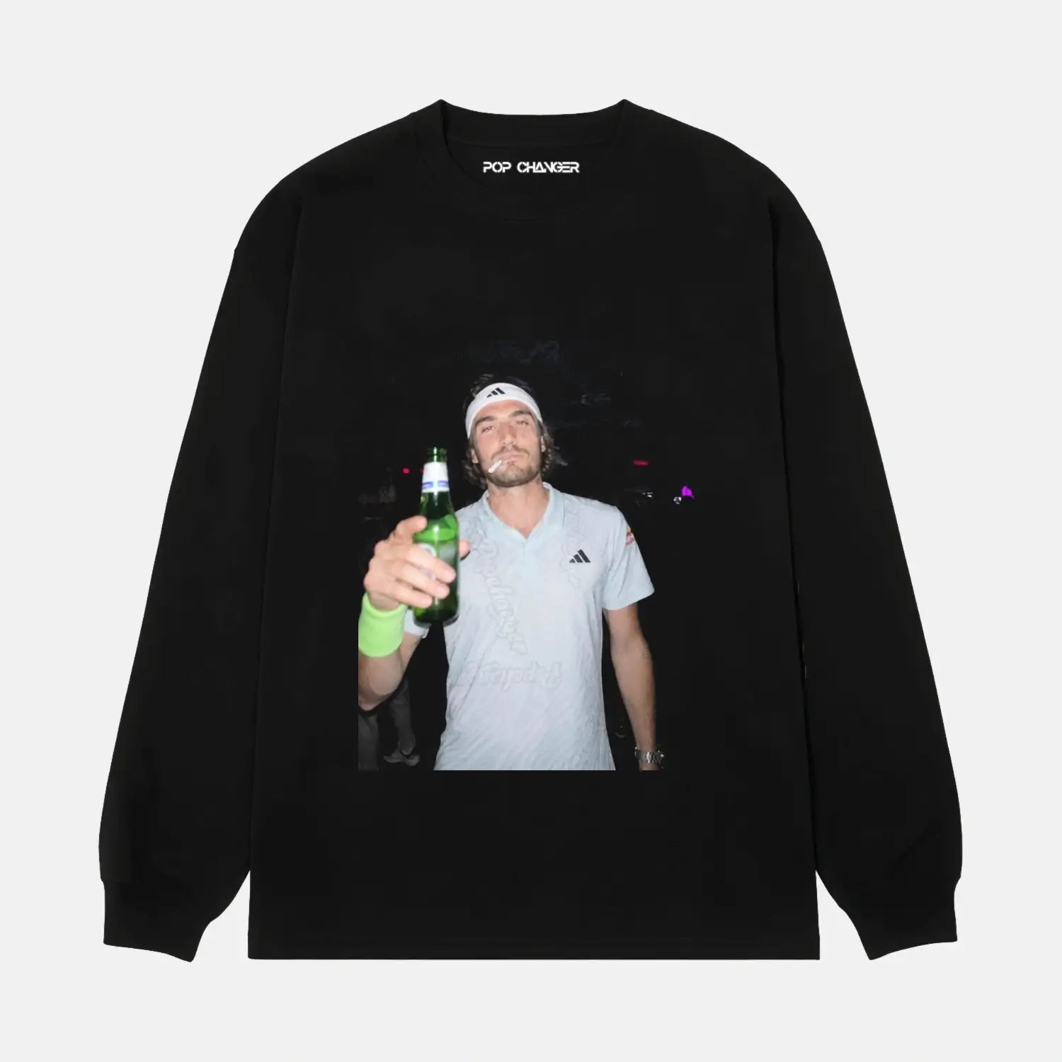 Stefanos Tsitsipas Tennis Tee 0001 - POPCHANGER