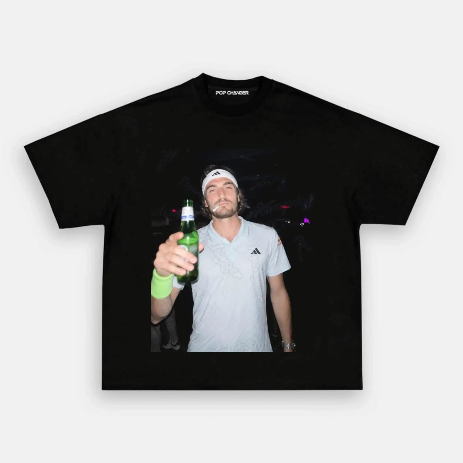 Stefanos Tsitsipas Tennis Tee 0001 - POPCHANGER
