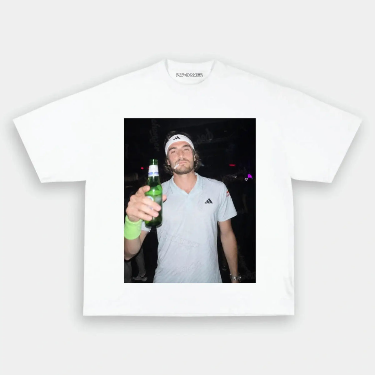 Stefanos Tsitsipas Tennis Tee 0001 - POPCHANGER
