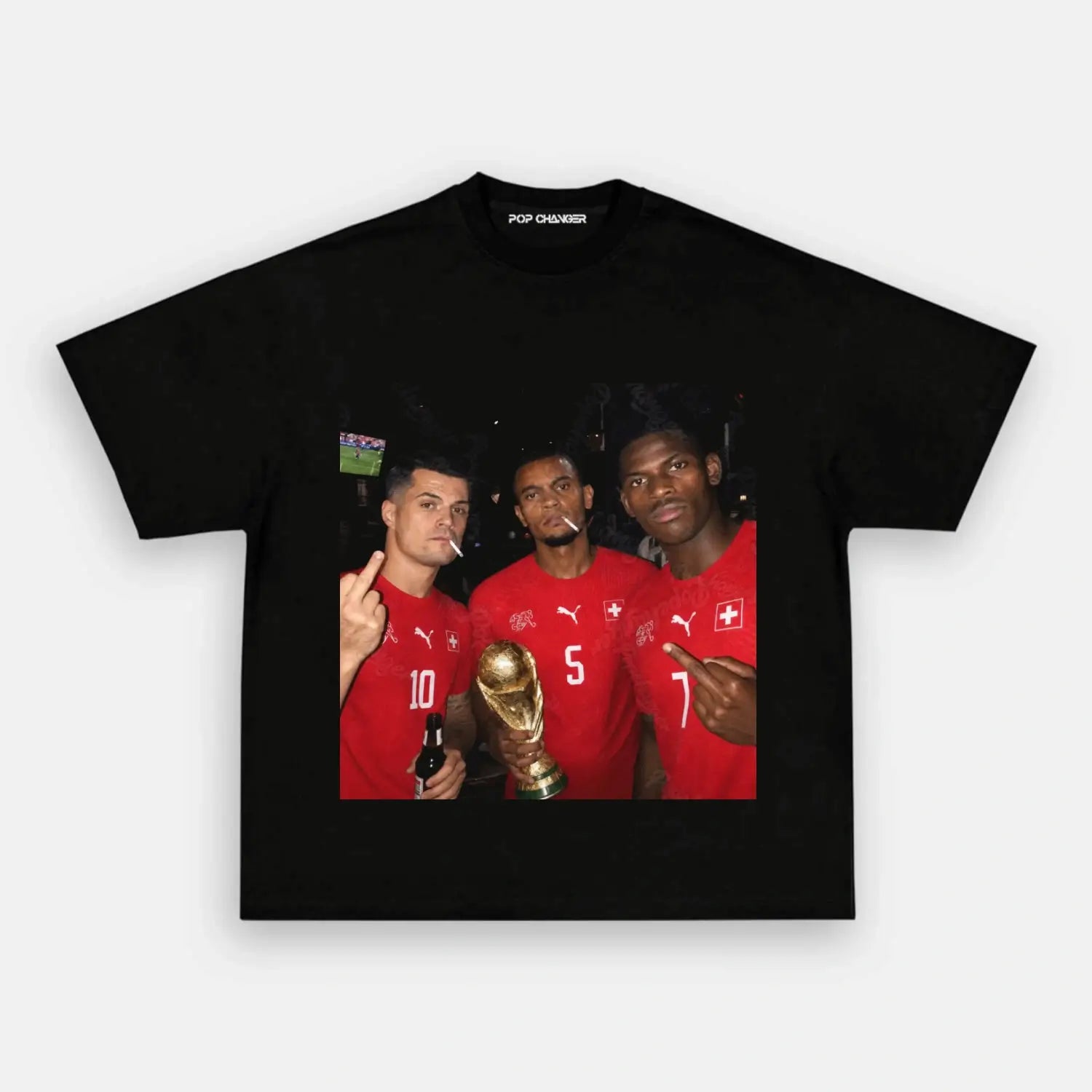 Switzerland Football TEE 10 - POPCHANGER