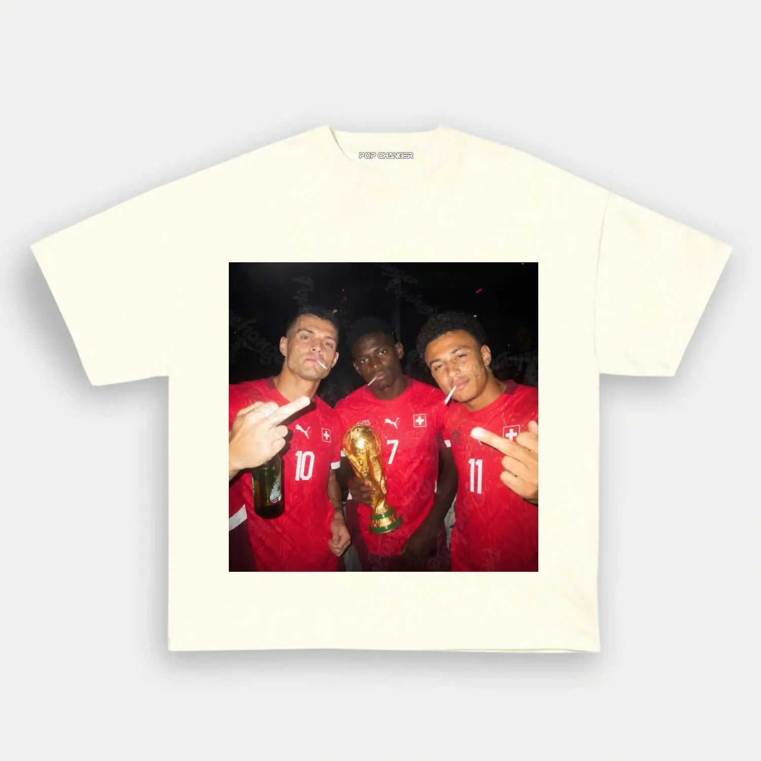 Switzerland Football TEE 7 - POPCHANGER