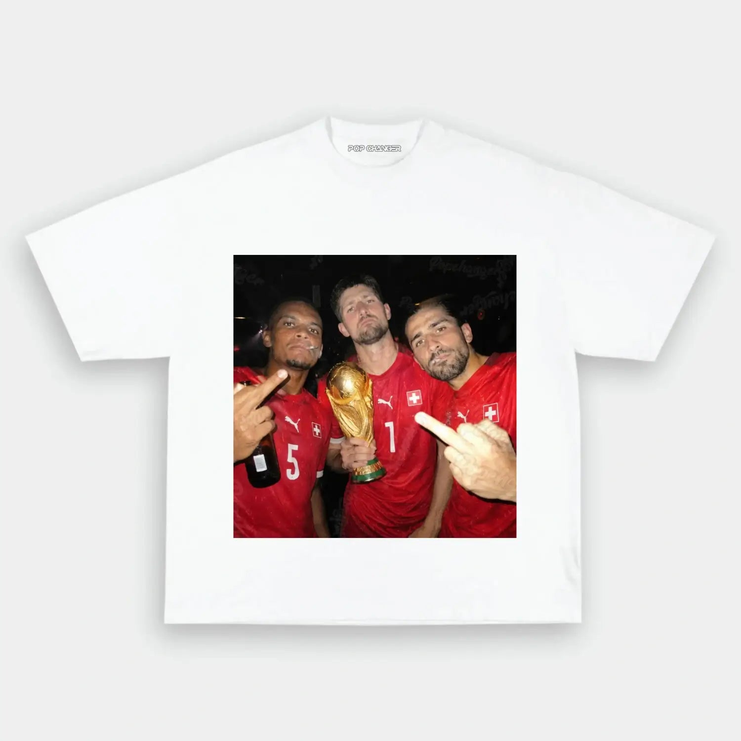 Switzerland Football TEE 8 - POPCHANGER