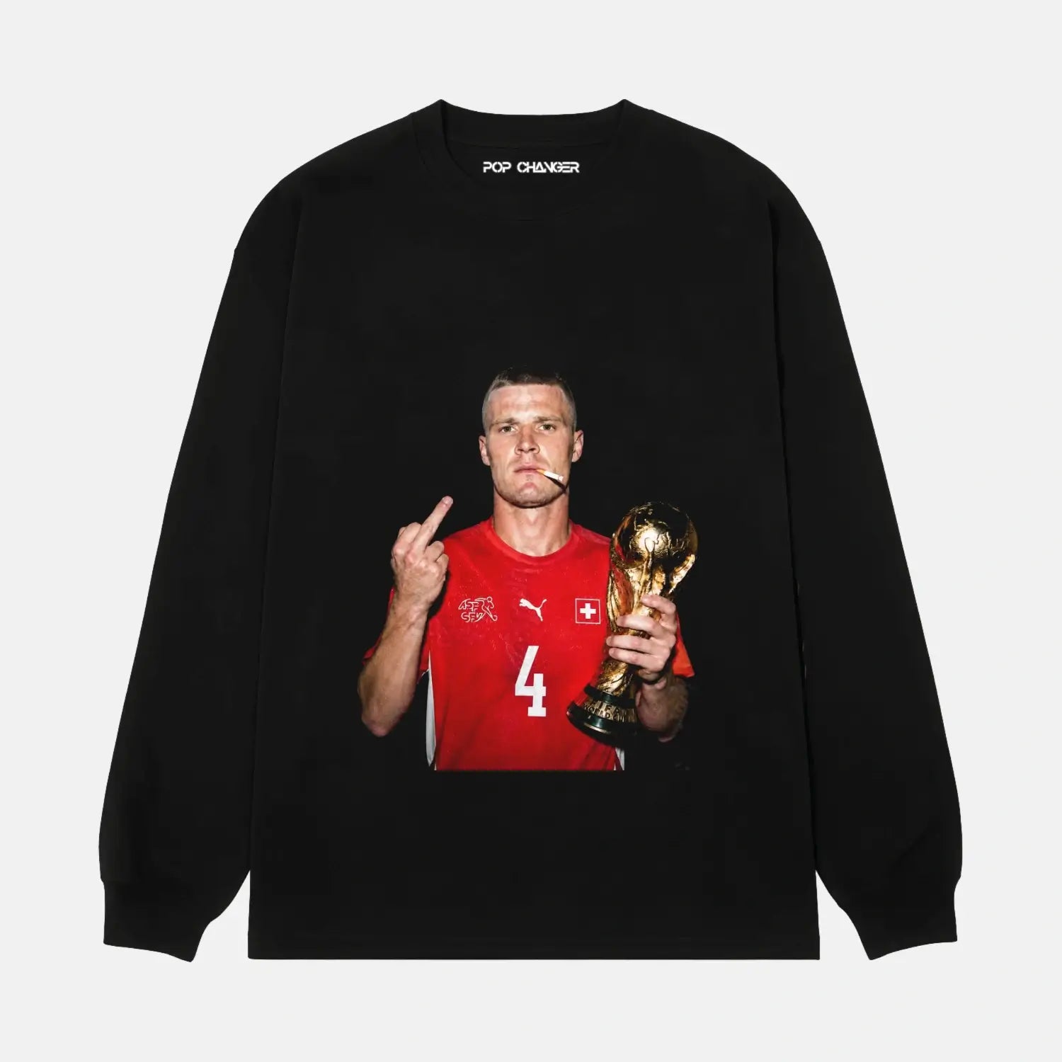 Switzerland Soccer TEE 10 - POPCHANGER