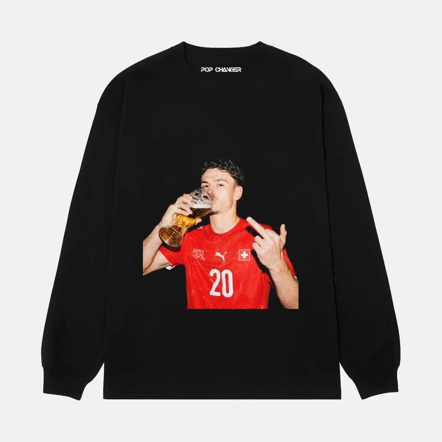 Switzerland Soccer TEE 10 - POPCHANGER