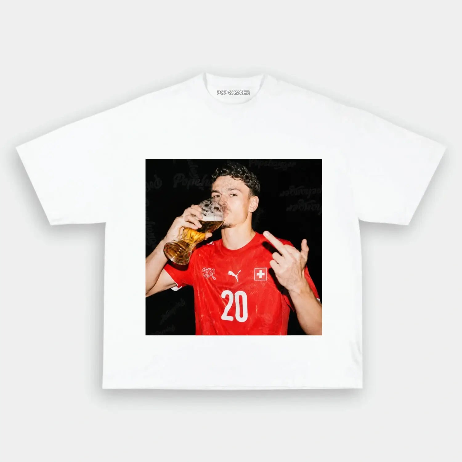 Switzerland Soccer TEE 10 - POPCHANGER
