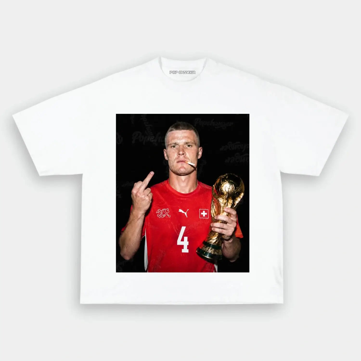 Switzerland Soccer TEE 10 - POPCHANGER