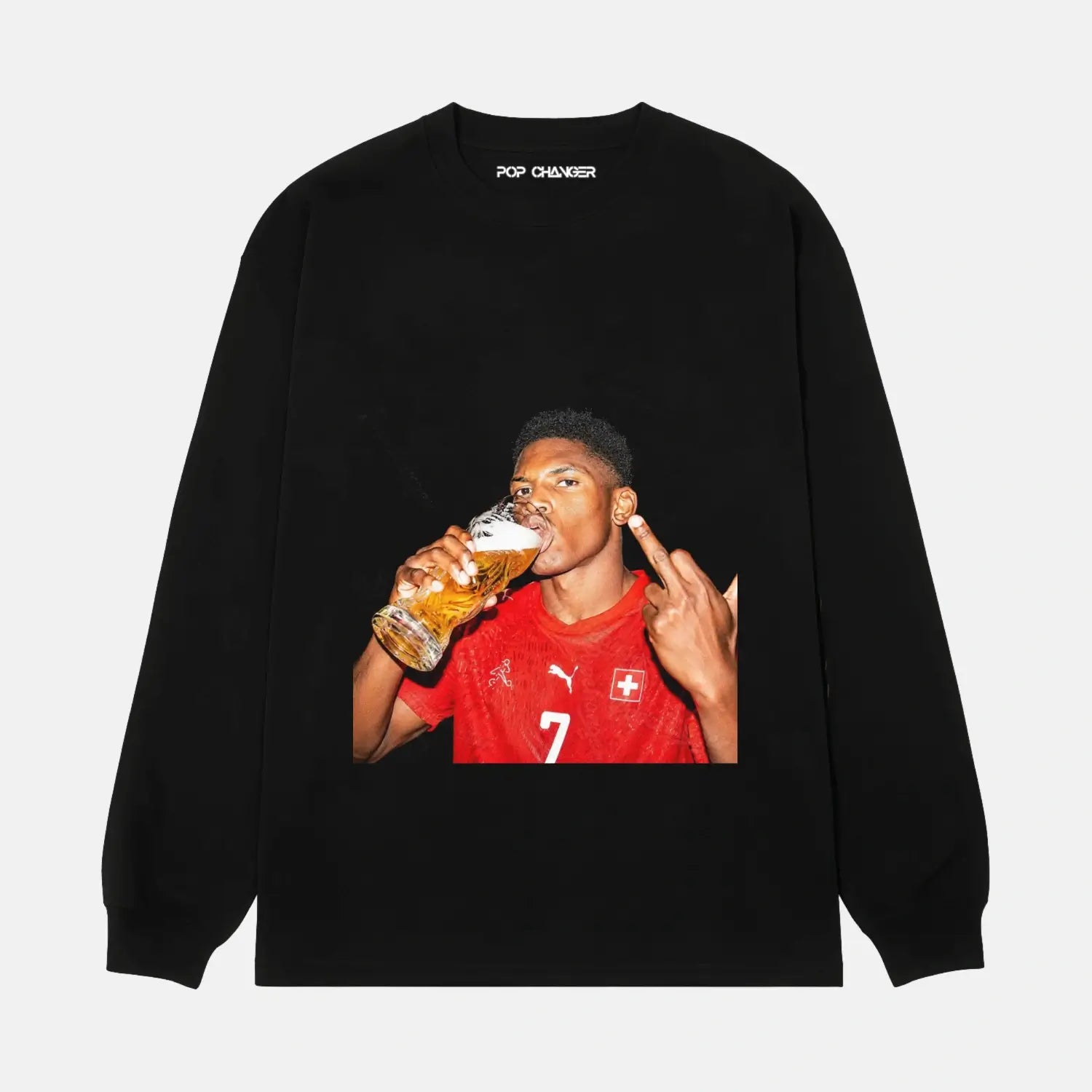 Switzerland Soccer TEE 4 - POPCHANGER