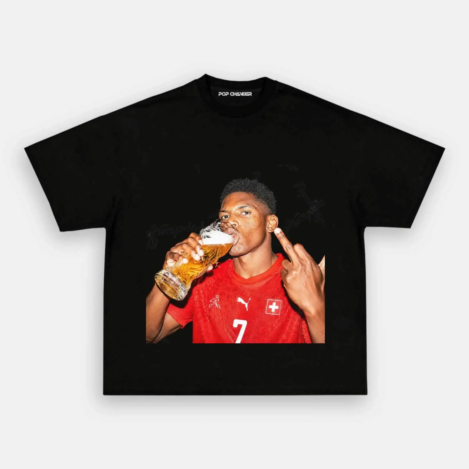 Switzerland Soccer TEE 4 - POPCHANGER
