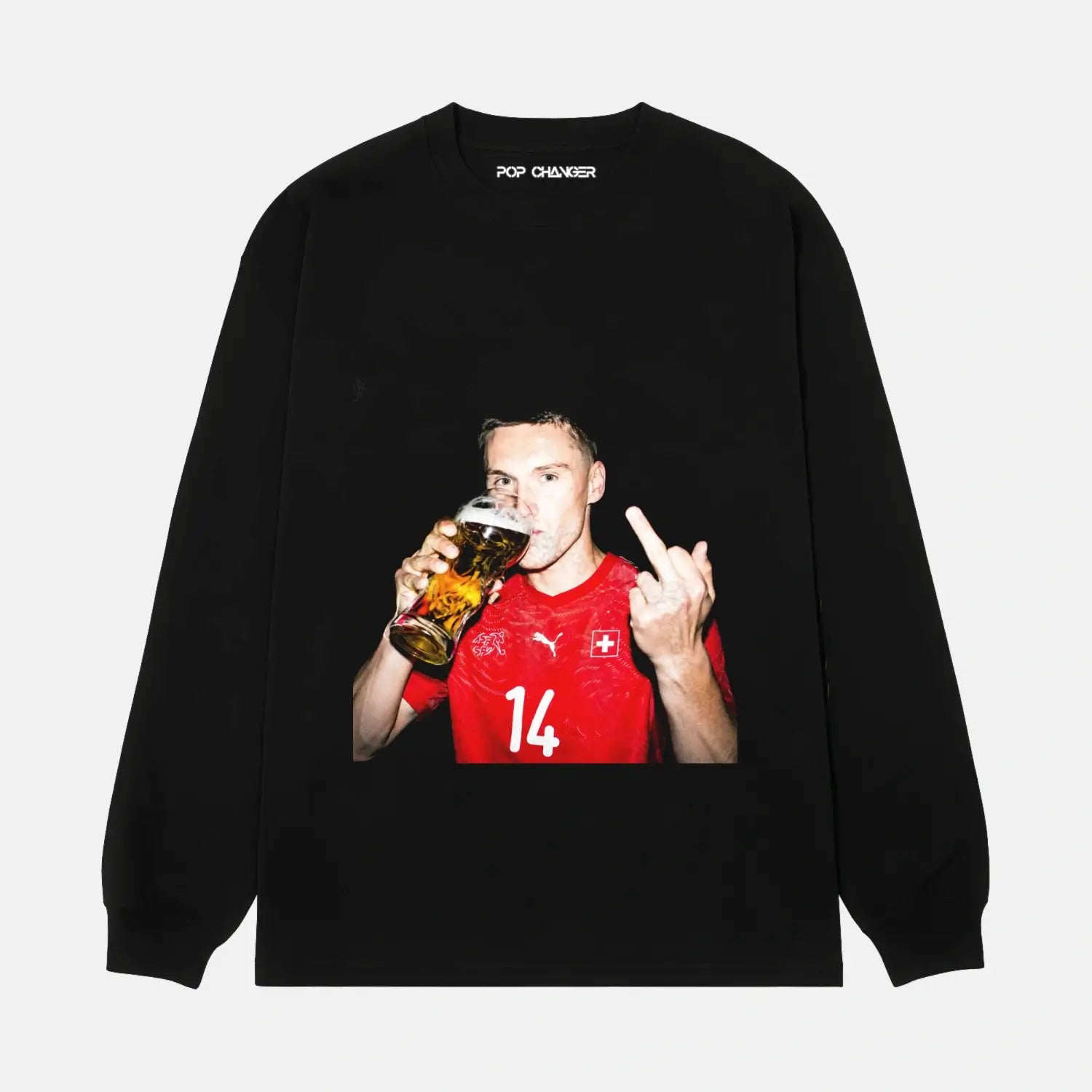 Switzerland Soccer TEE 6 - POPCHANGER