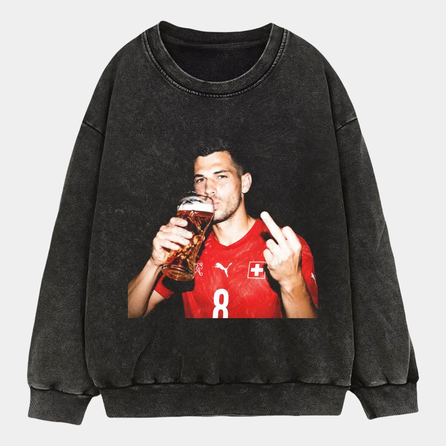 Switzerland Soccer TEE 8 - POPCHANGER