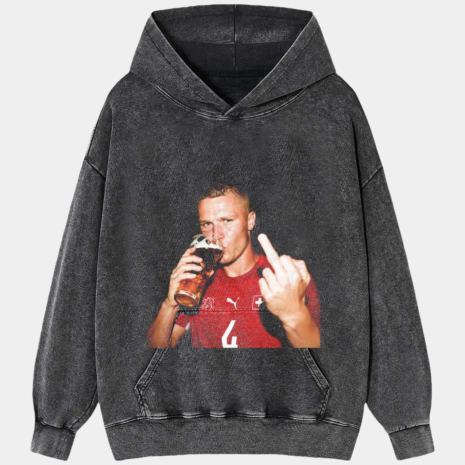 Switzerland Soccer TEE 9 - POPCHANGER