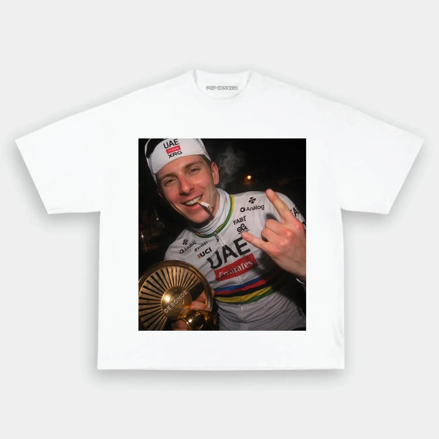 Tadej Pogačar Rocking Tee 3.0 - POPCHANGER