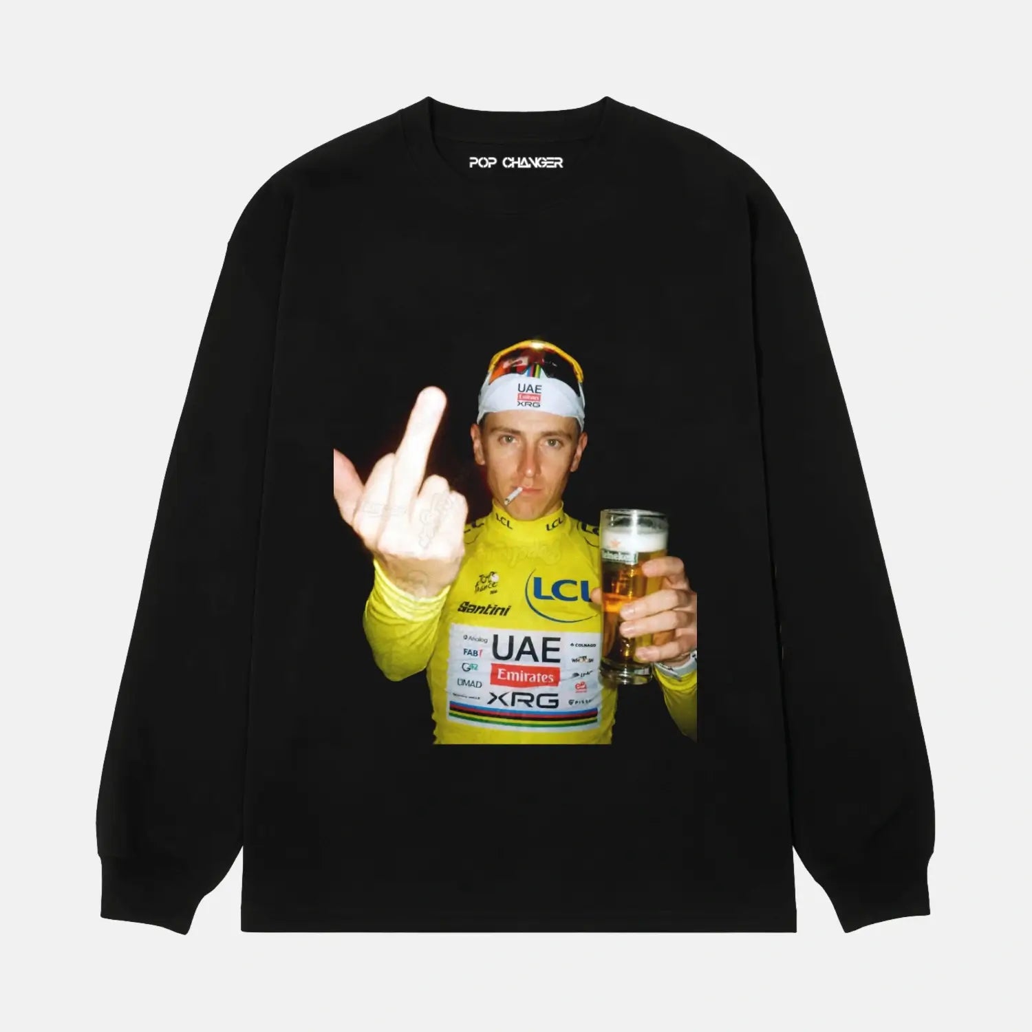 Tadej Pogačar Yellow Jersey Tee 1 - POPCHANGER