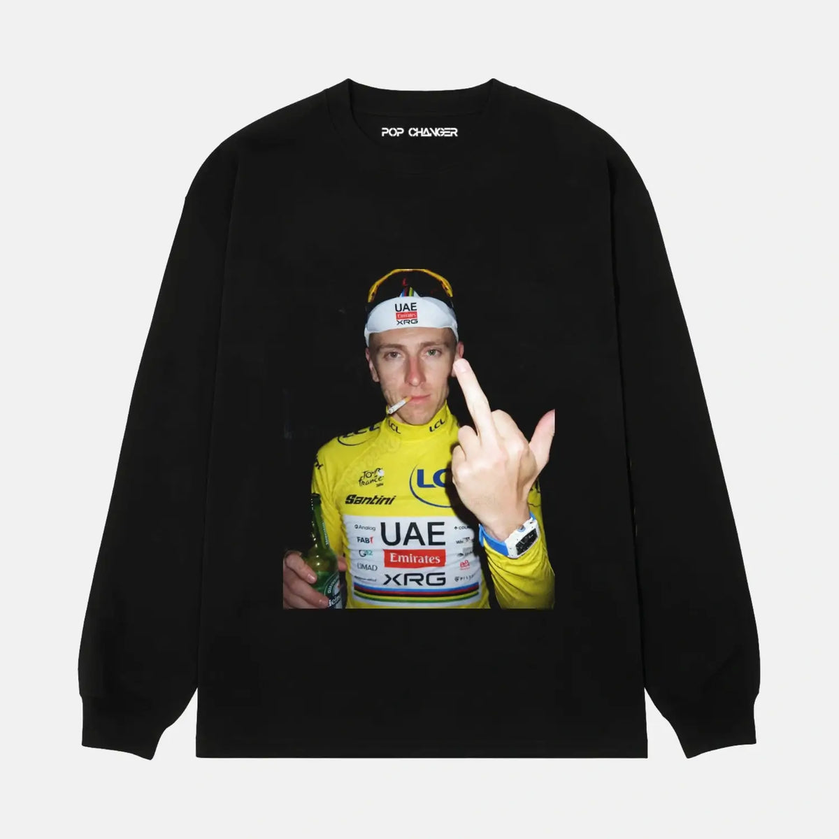 Tadej Pogačar Yellow Jersey Tee 2 - POPCHANGER