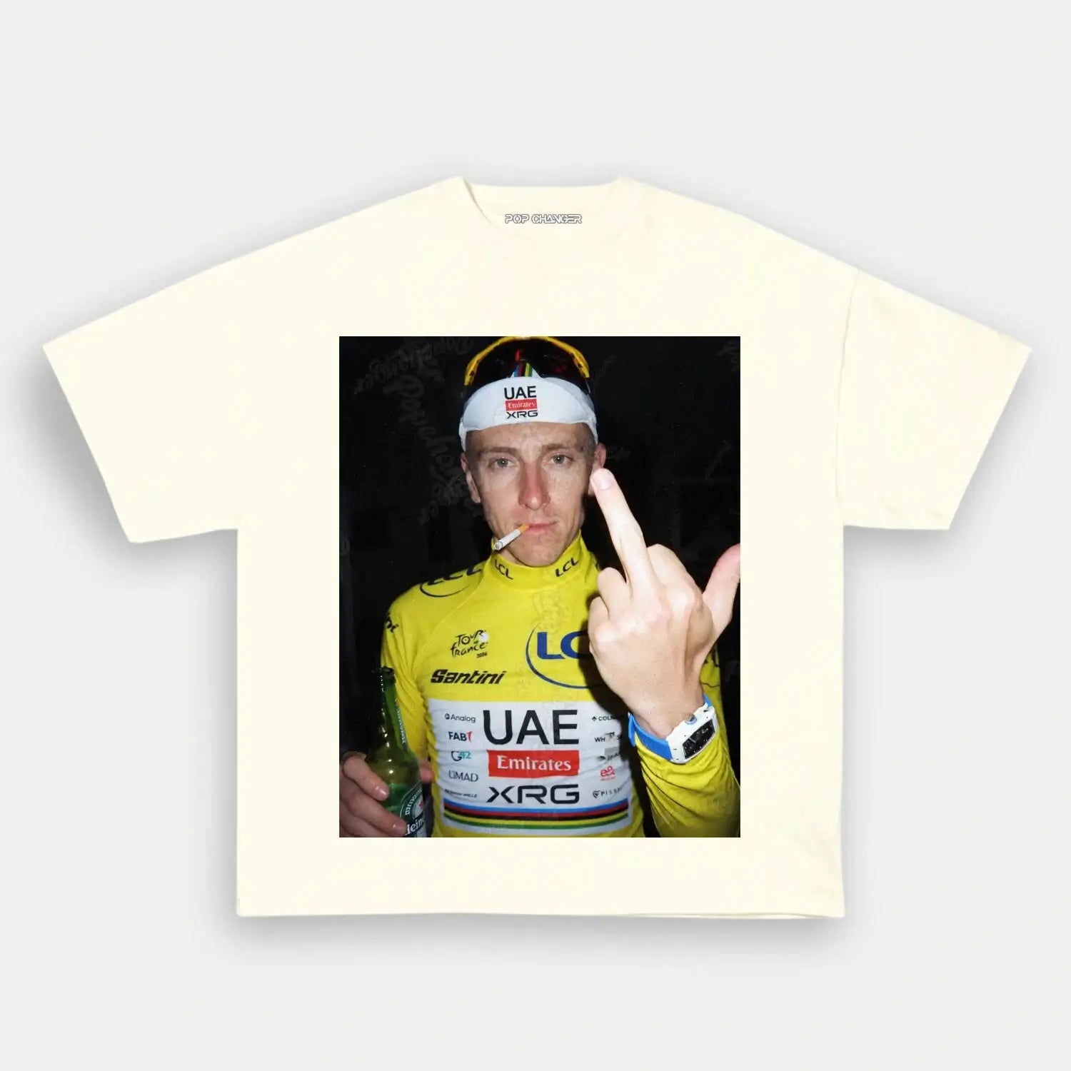 Tadej Pogačar Yellow Jersey Tee 2 - POPCHANGER