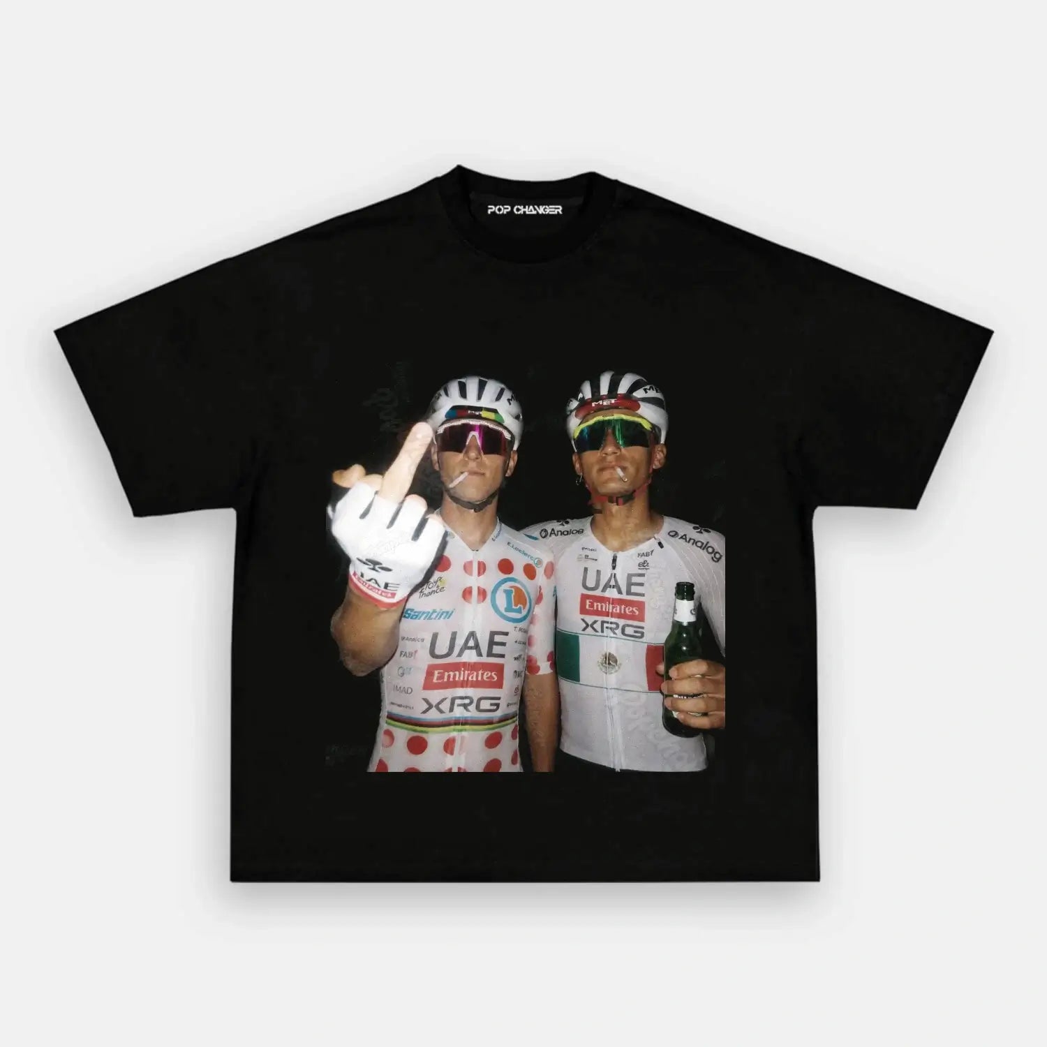 Tadej Pogačar&Isaac del Toro 2026 Tee 2 - POPCHANGER