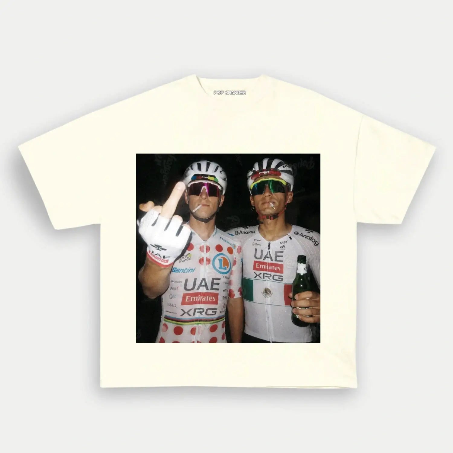 Tadej Pogačar&Isaac del Toro 2026 Tee 2 - POPCHANGER
