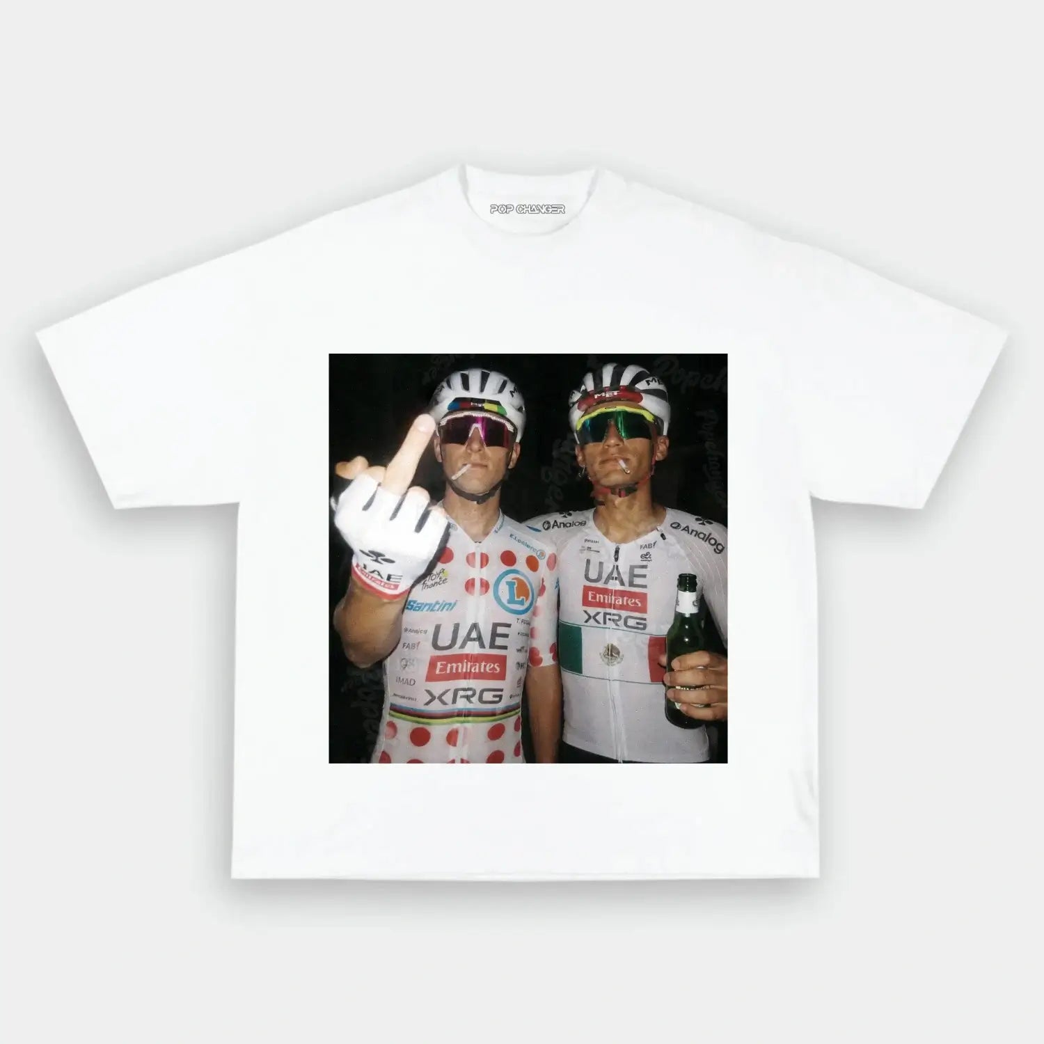 Tadej Pogačar&Isaac del Toro 2026 Tee 2 - POPCHANGER