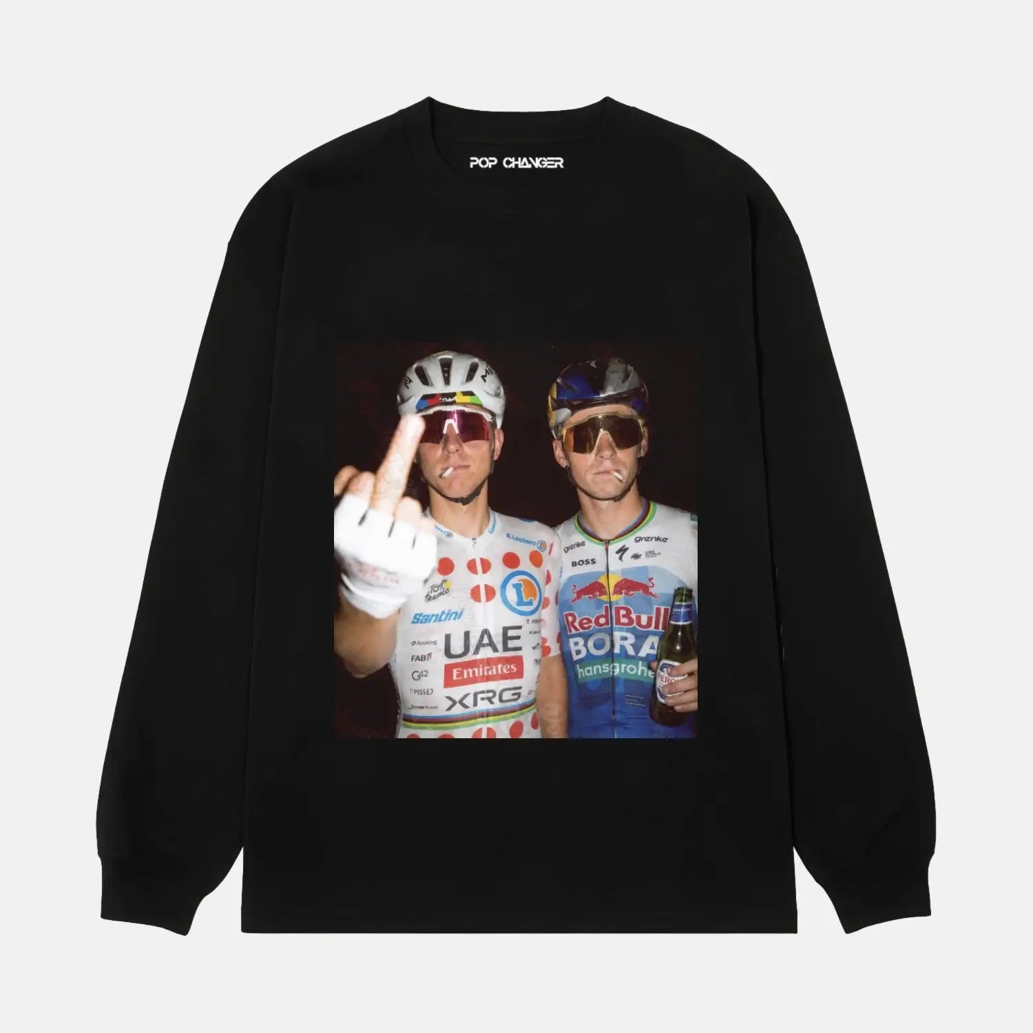 Tadej Pogačar&Remco Evenepoel 2026 Tee 1 - POPCHANGER