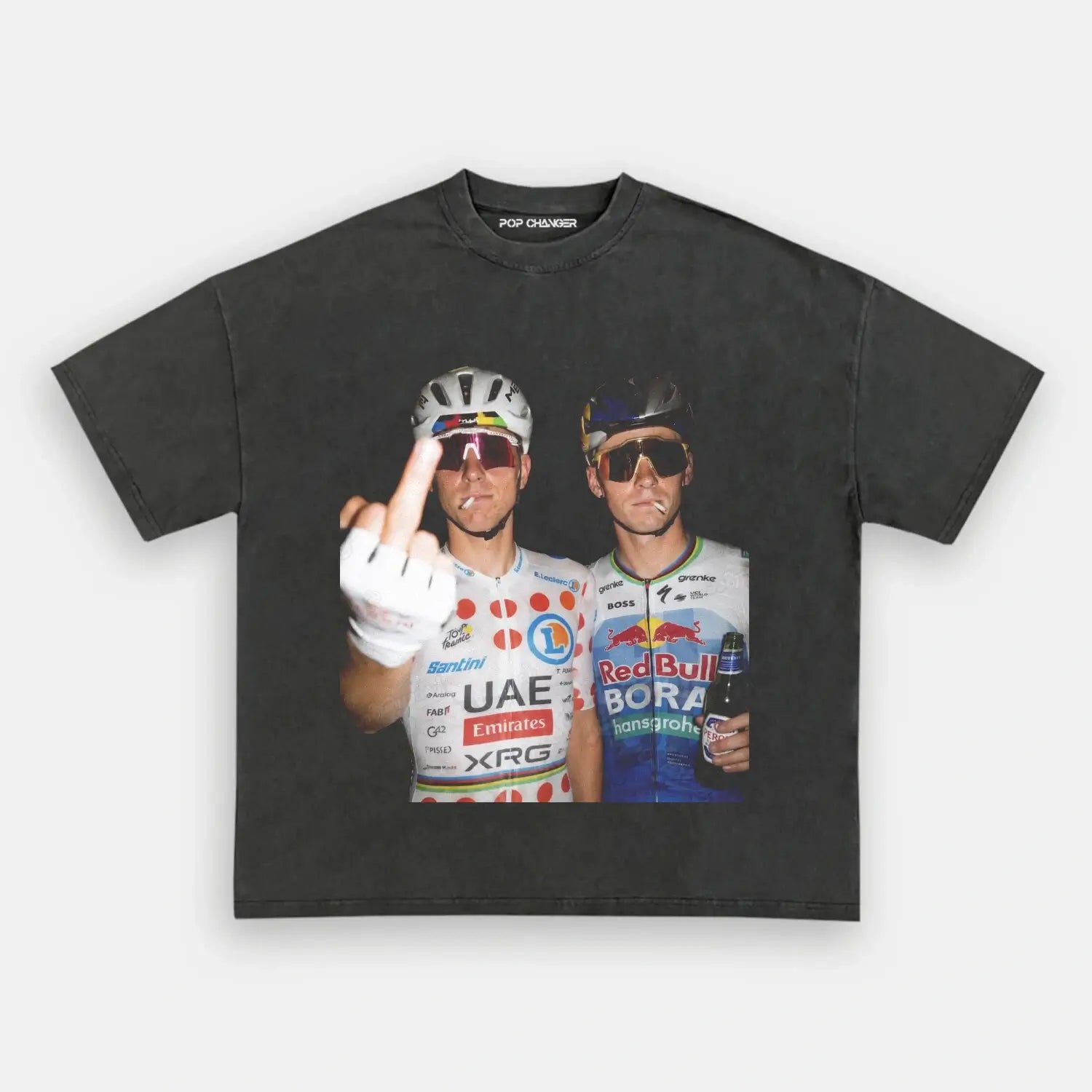 Tadej Pogačar&Remco Evenepoel 2026 Tee 1 - POPCHANGER