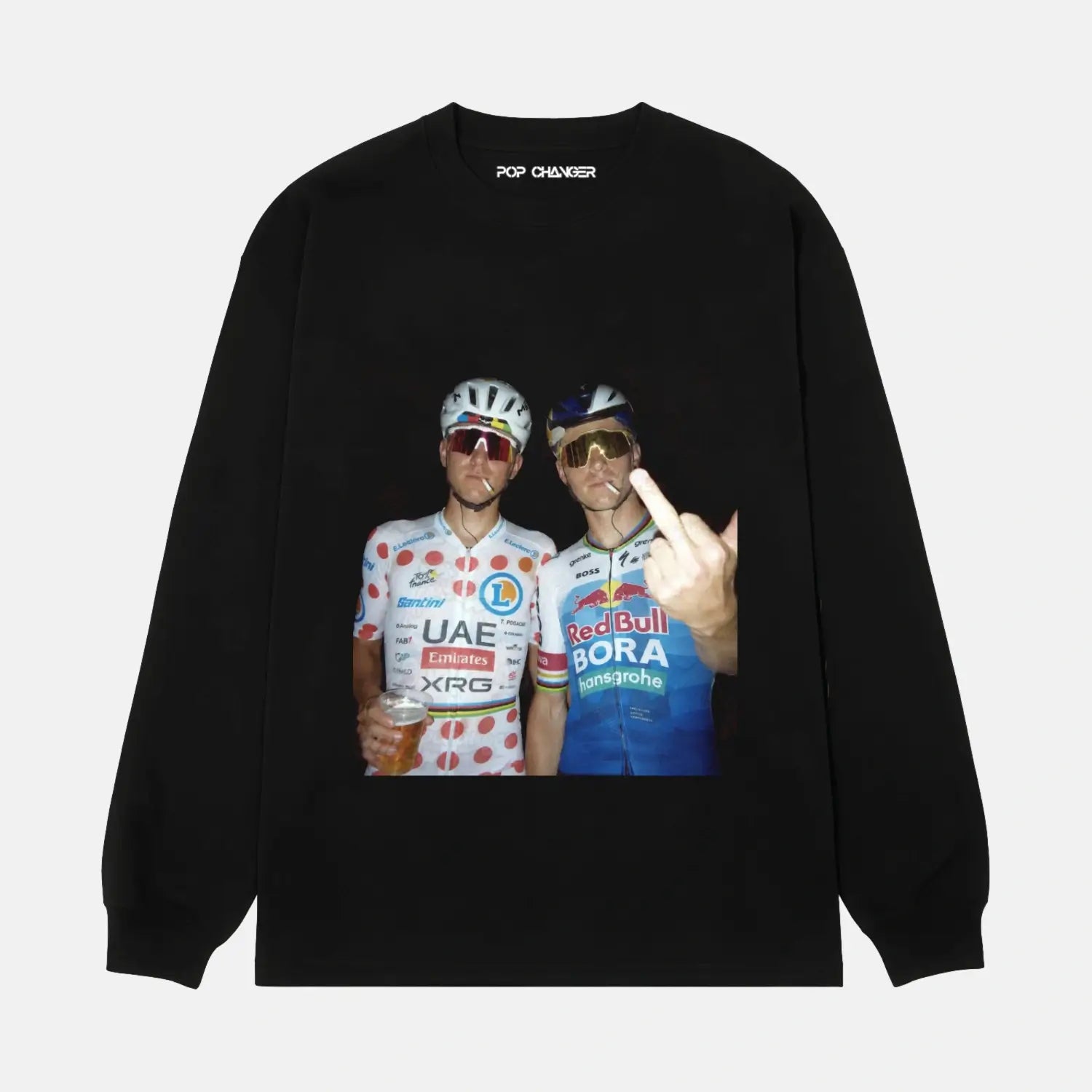 Tadej Pogačar&Remco Evenepoel 2026 Tee 2 - POPCHANGER