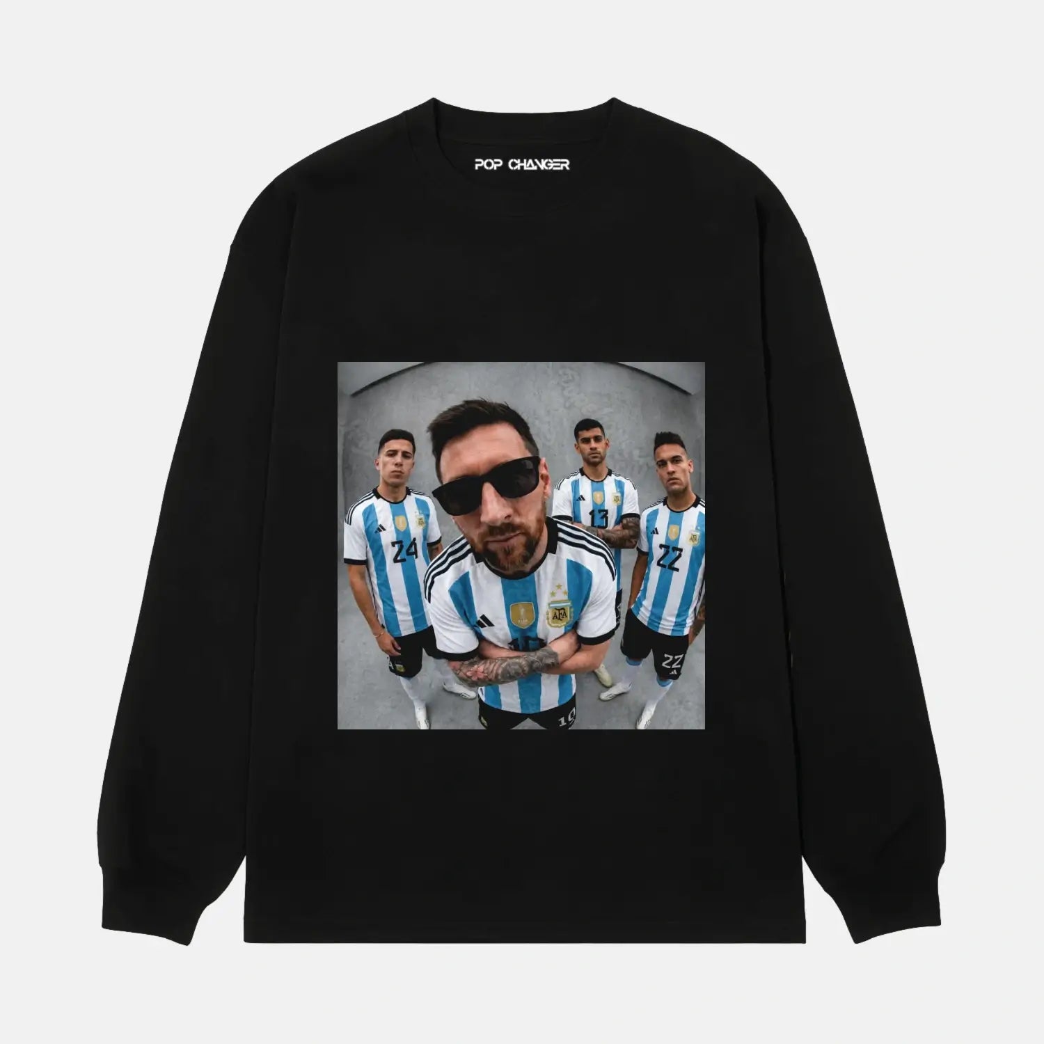 The Albiceleste Four V2 Tee - POPCHANGER