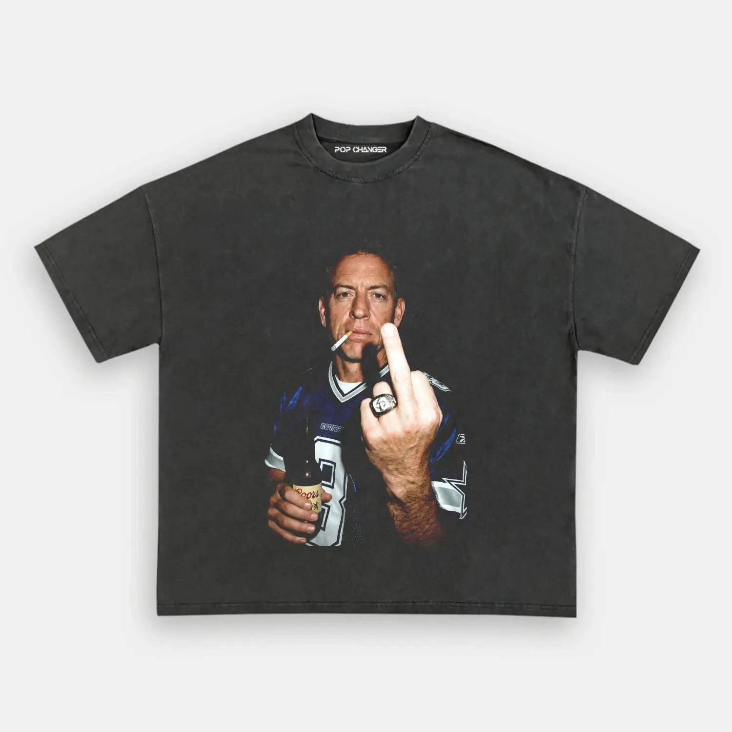 Troy Aikman Football Tee - POPCHANGER