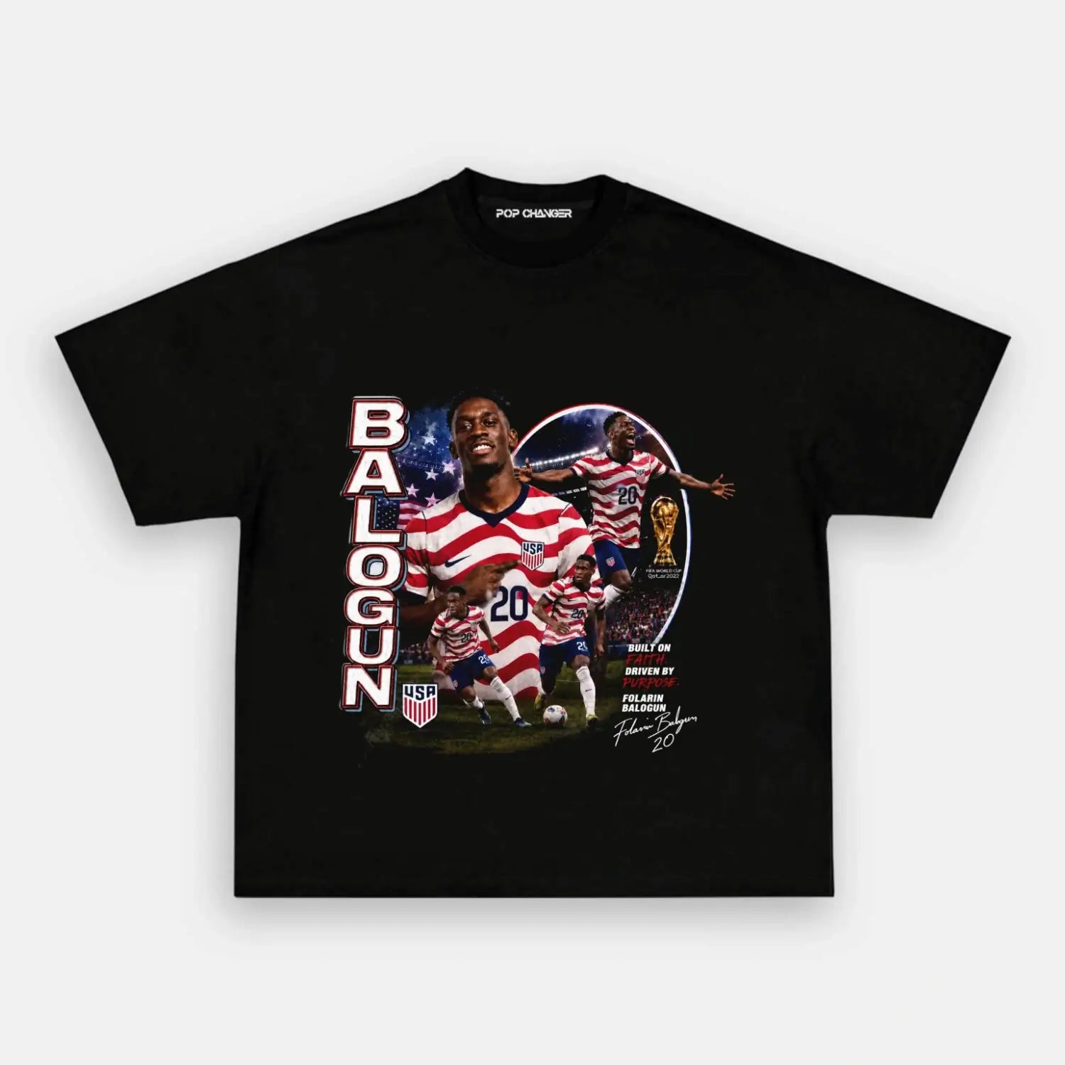 USA Soccer TEE 1.3 - POPCHANGER