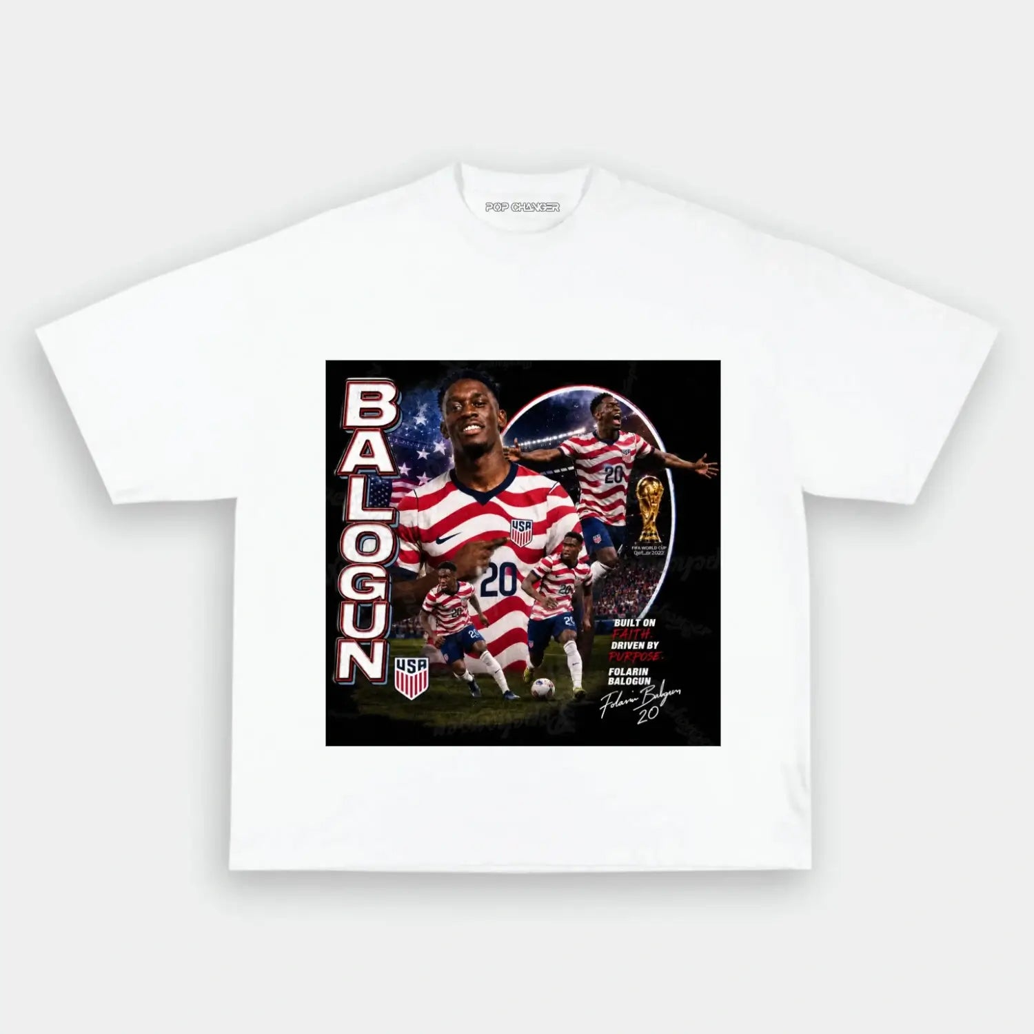 USA Soccer TEE 1.3 - POPCHANGER