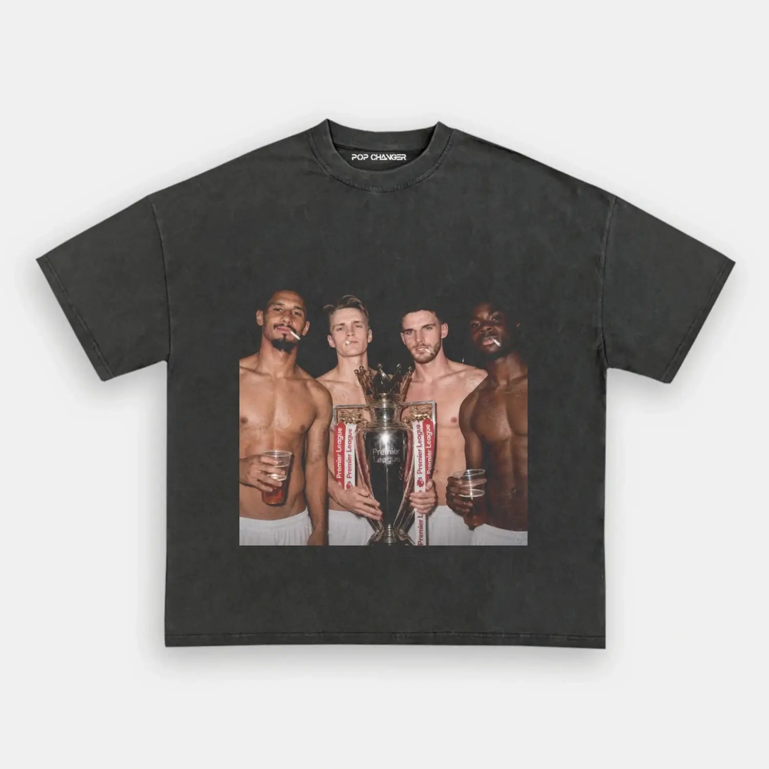William Saliba & Martin Odegaard & Declan Rice &Bukayo Saka Champion Tee - POPCHANGER