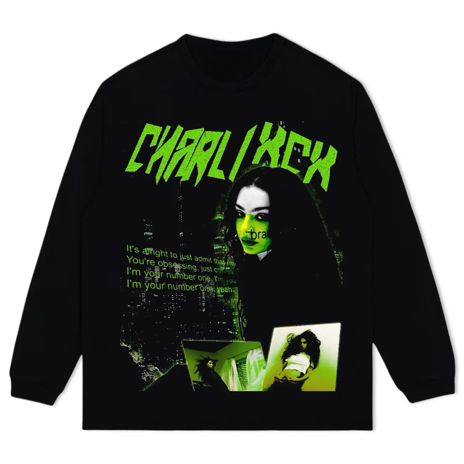 BLACK LONG SLEEVES T-SHIRT