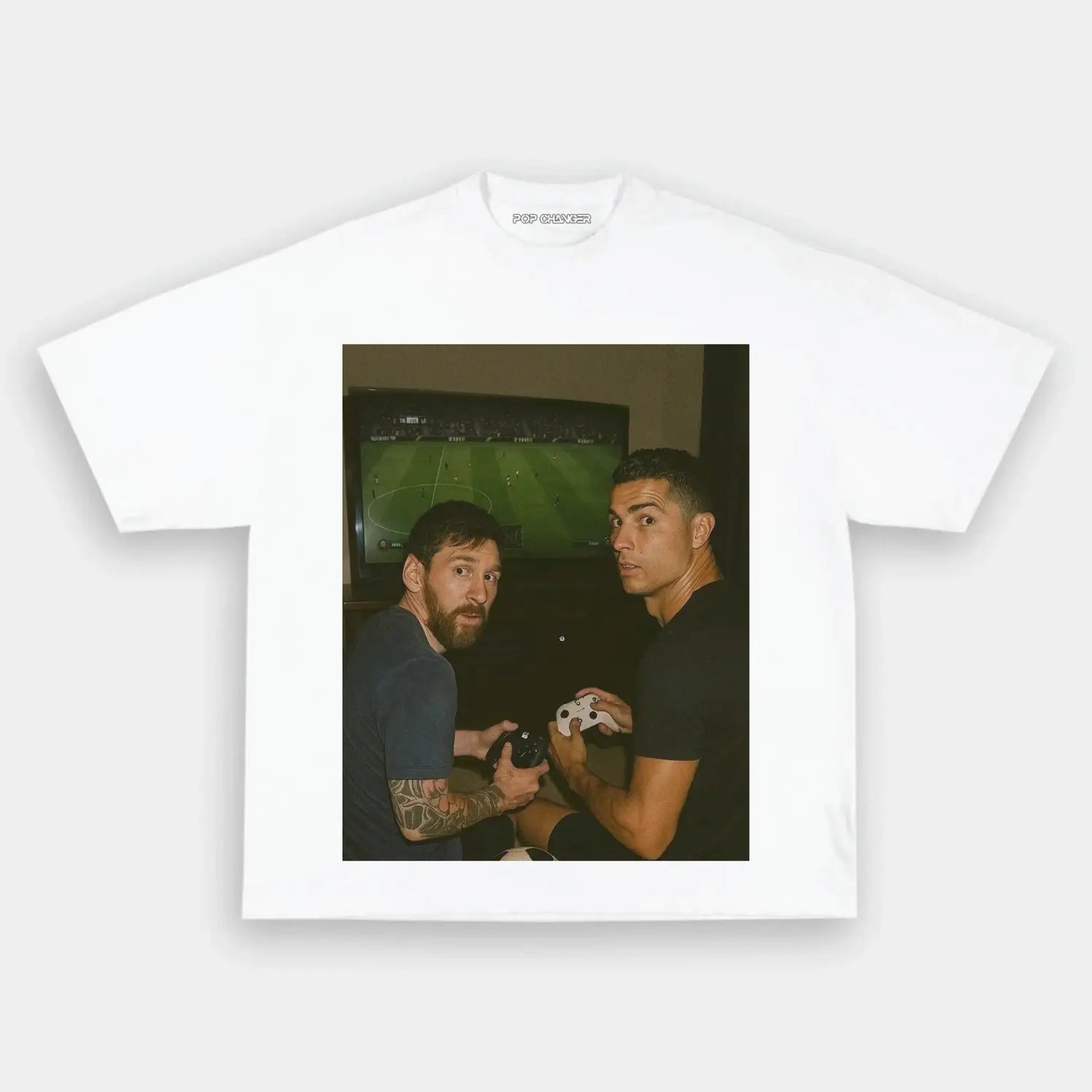 Cristiano Ronaldo vs. Lionel Messi Tee