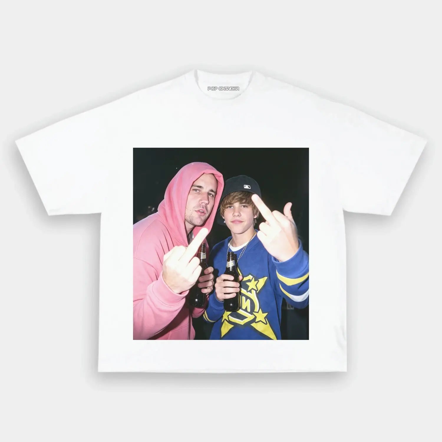 Justin Bieber and Himself 8.0 Tee