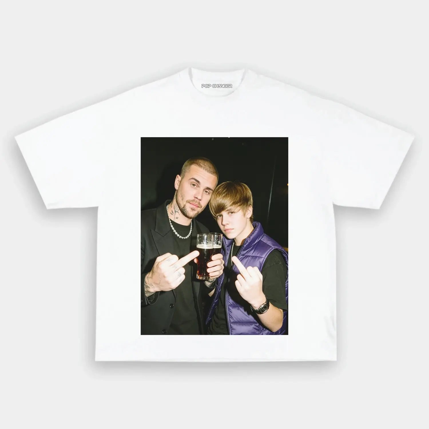 Justin Bieber and Himself 5.0 Tee