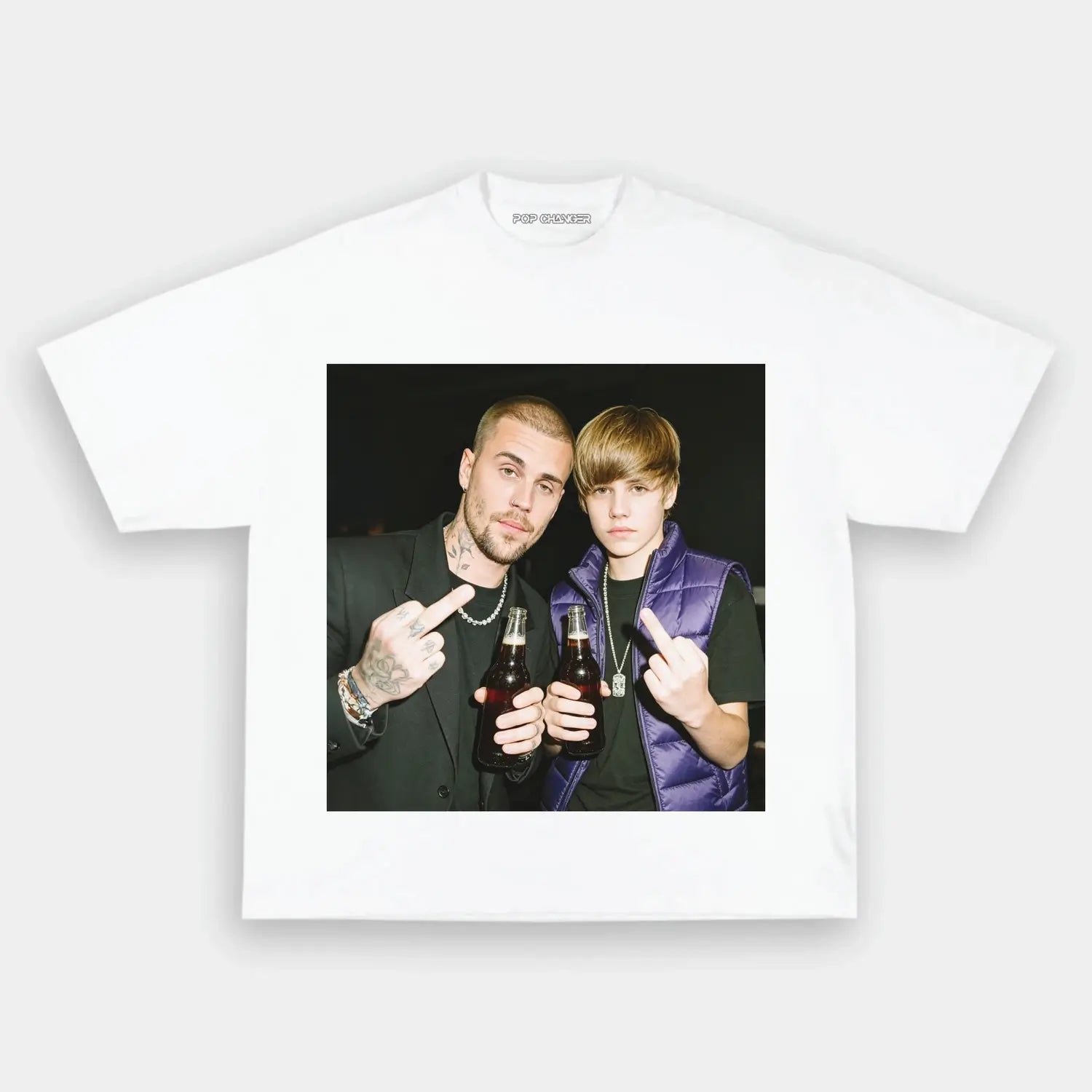 Justin Bieber and Himself 1.0 Tee
