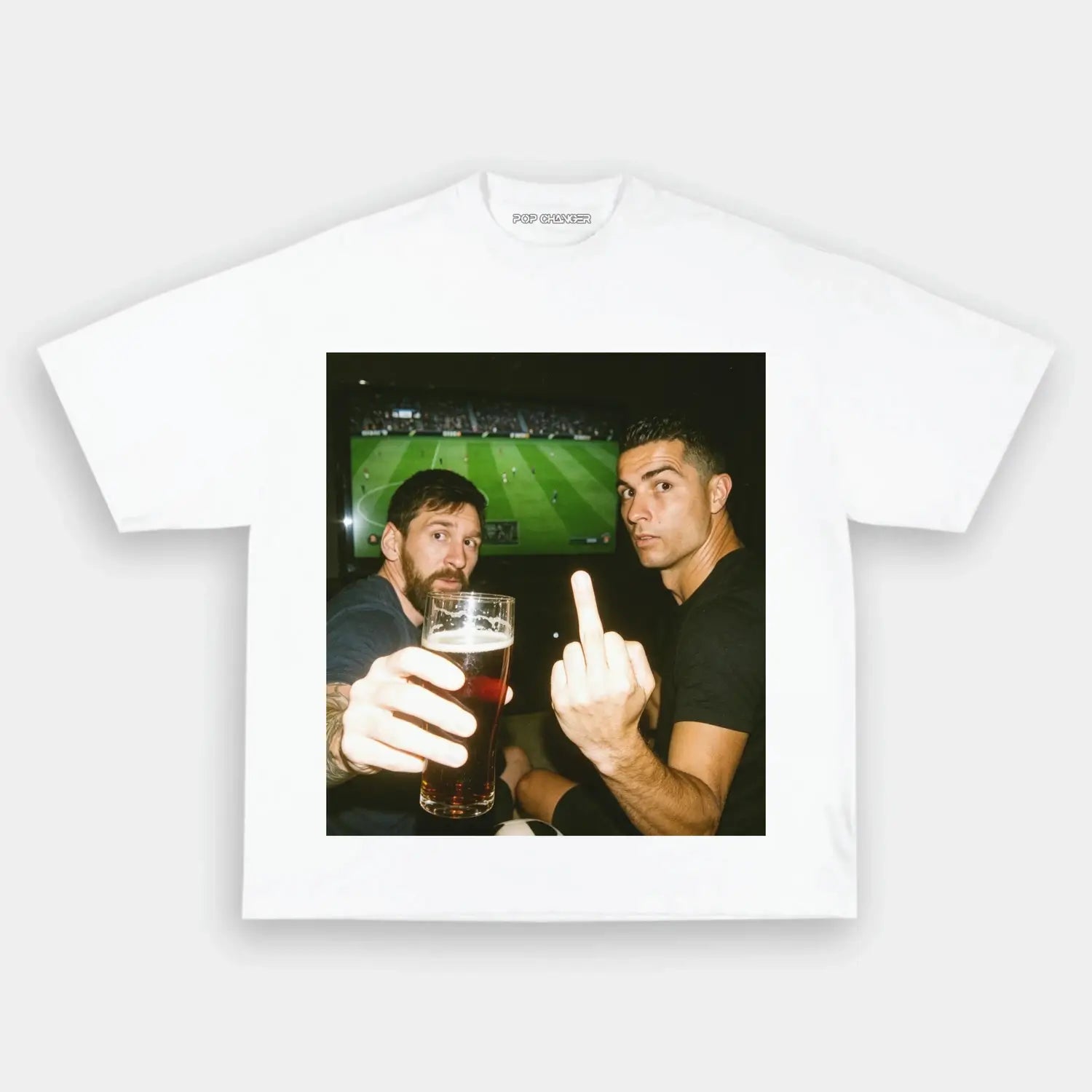Cristiano Ronaldo and Messi 4.0 Tee
