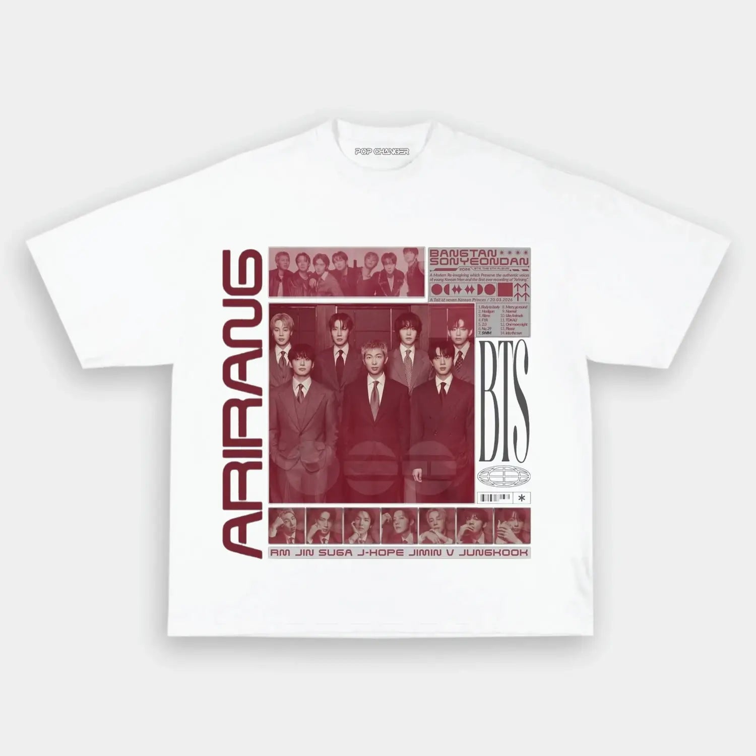 BTS ARIRANG 2.0 Tee