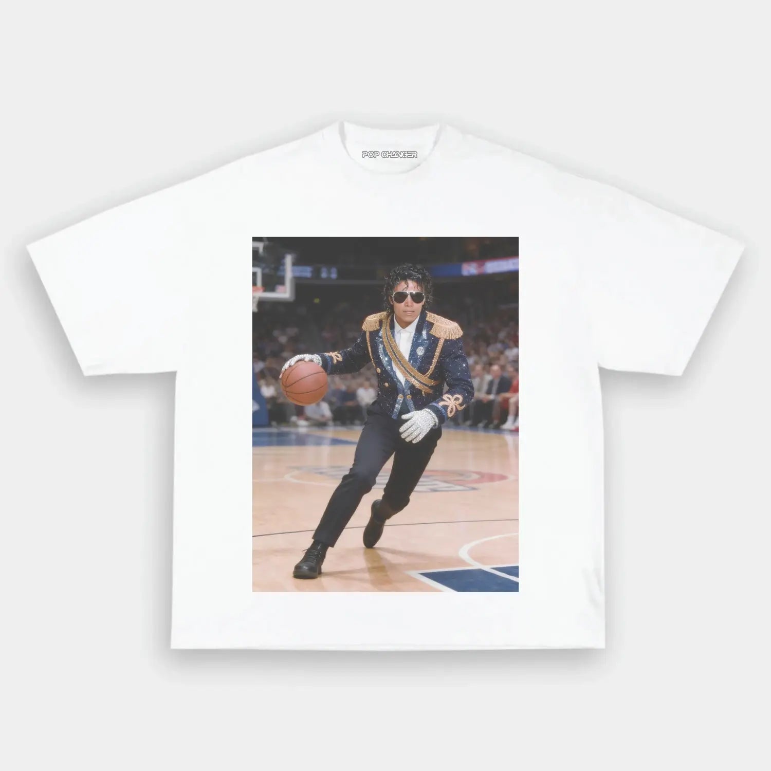 Michael Jackson Basketball Tee