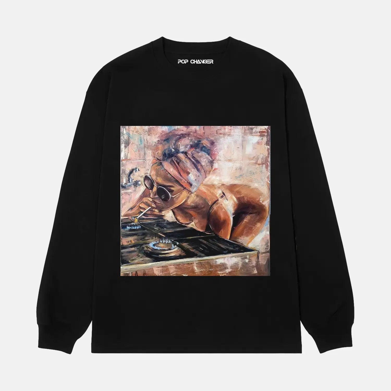 Artistic Oil Painting Tee