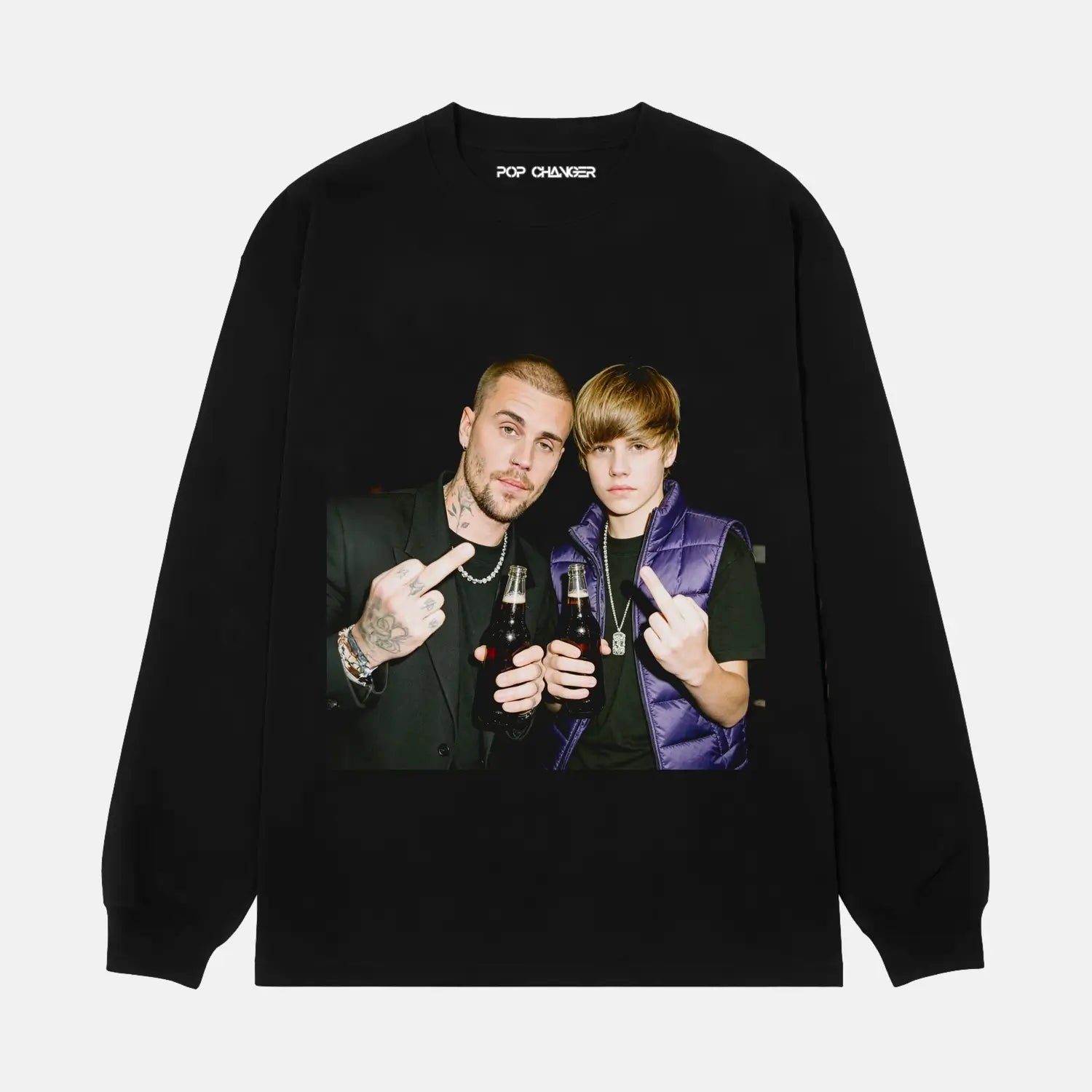Justin Bieber and Himself 1.0 Tee