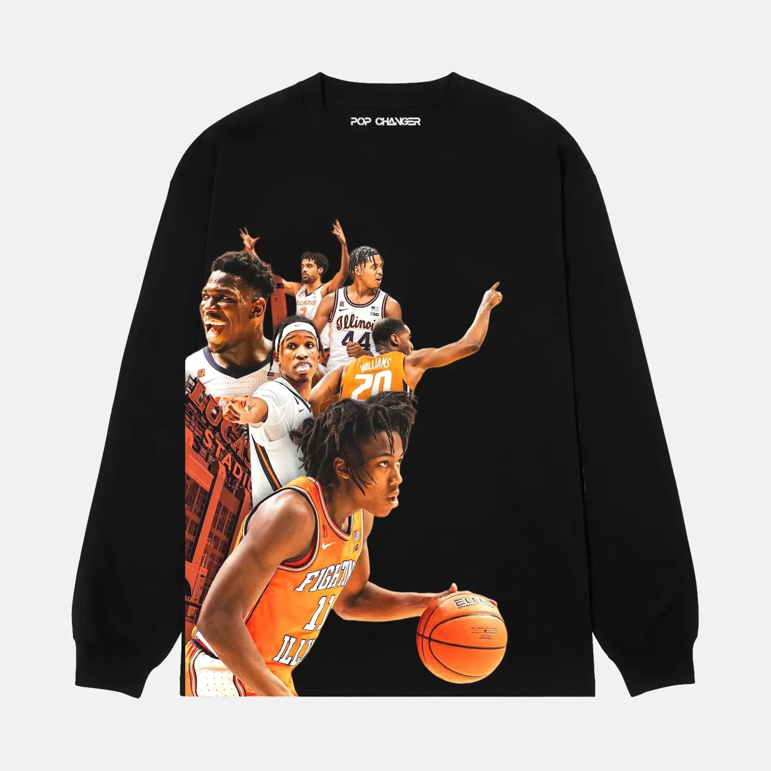 Illinois Bsketball Tee